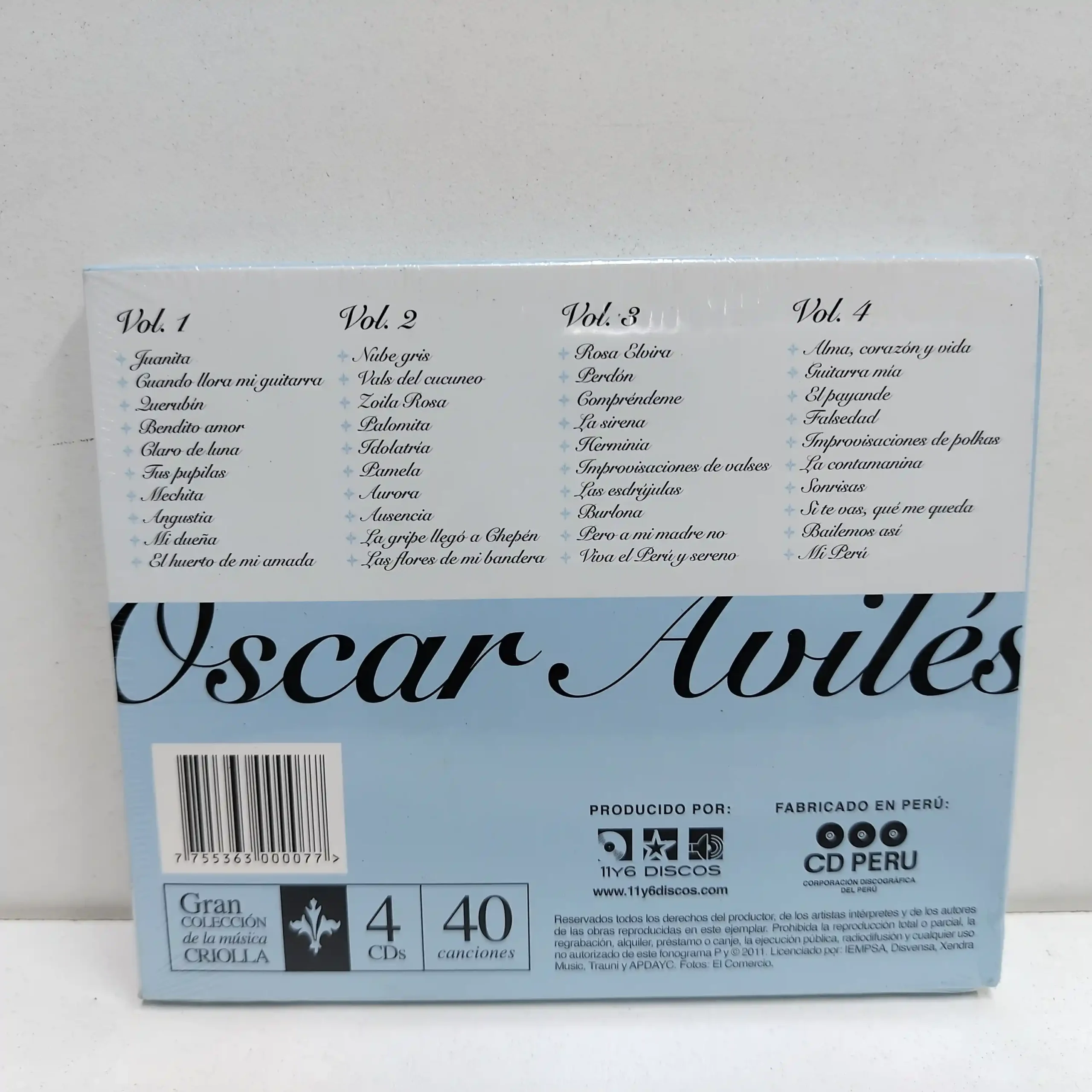 OSCAR AVILES (4 CD’S) - Imagen 2