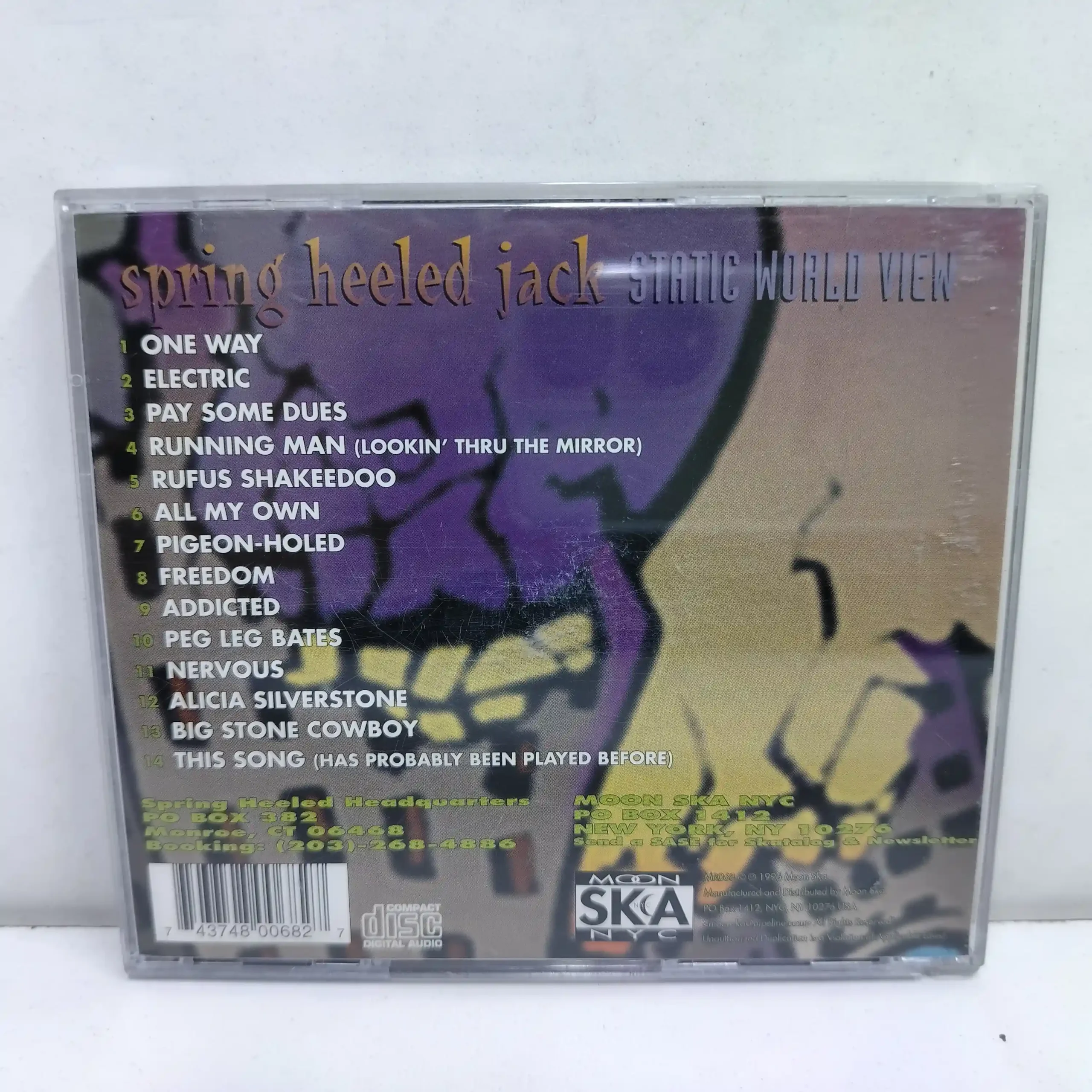Spring Heeled Jack – Static World View (CD) - Imagen 2