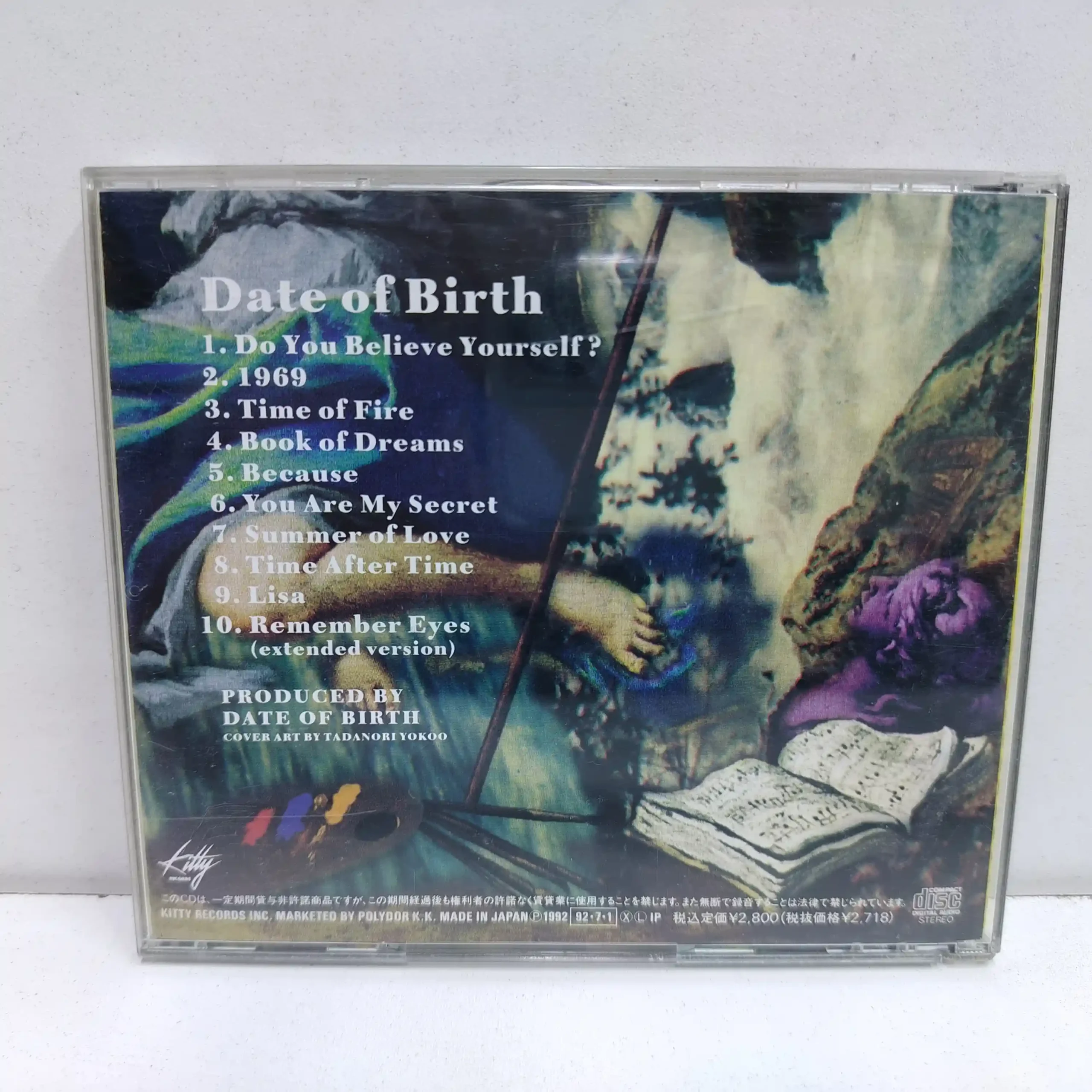 Date Of Birth – Date Of Birth (CD JAPAN) - Imagen 2