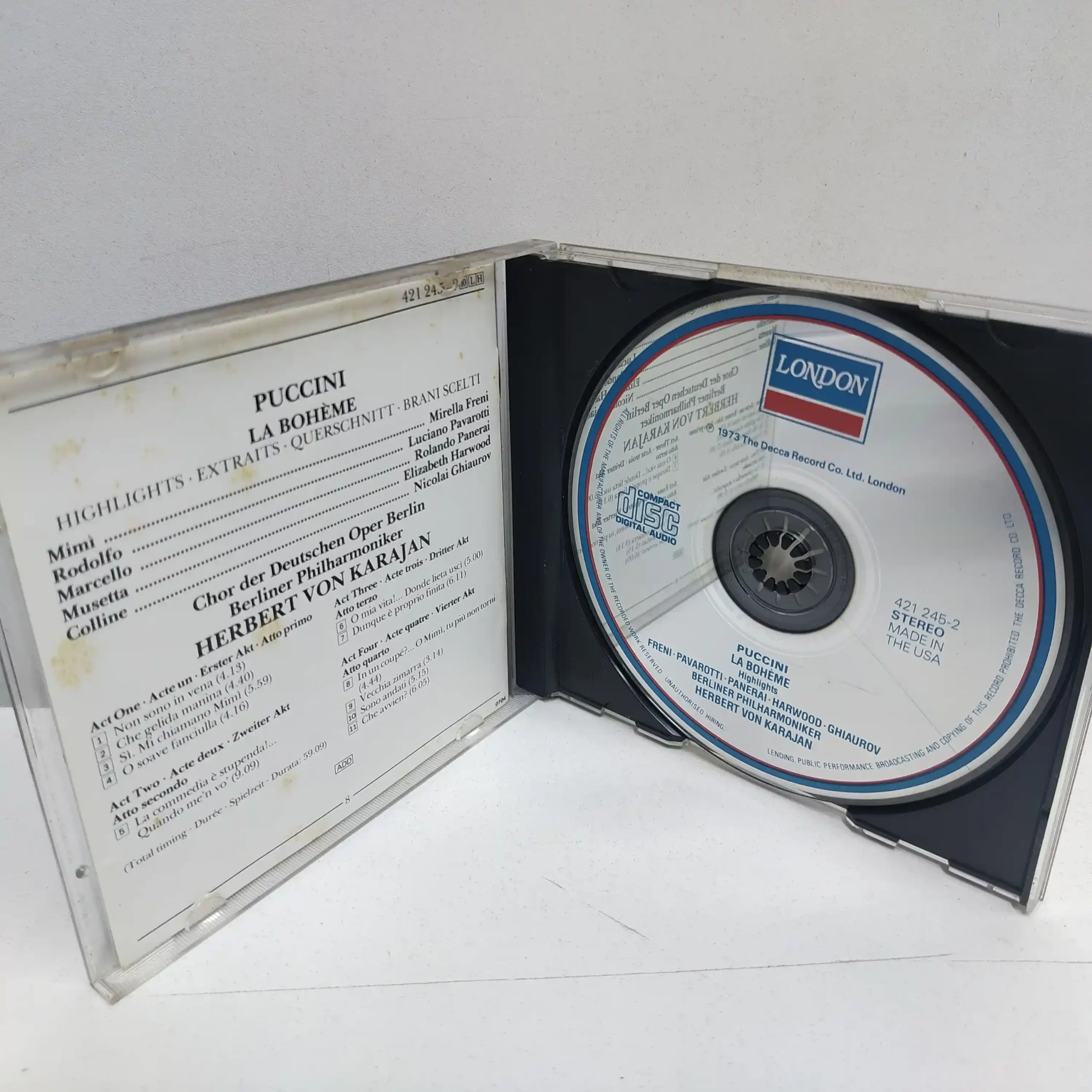 PUCCINI PAVAROTTI (CD) - Imagen 3