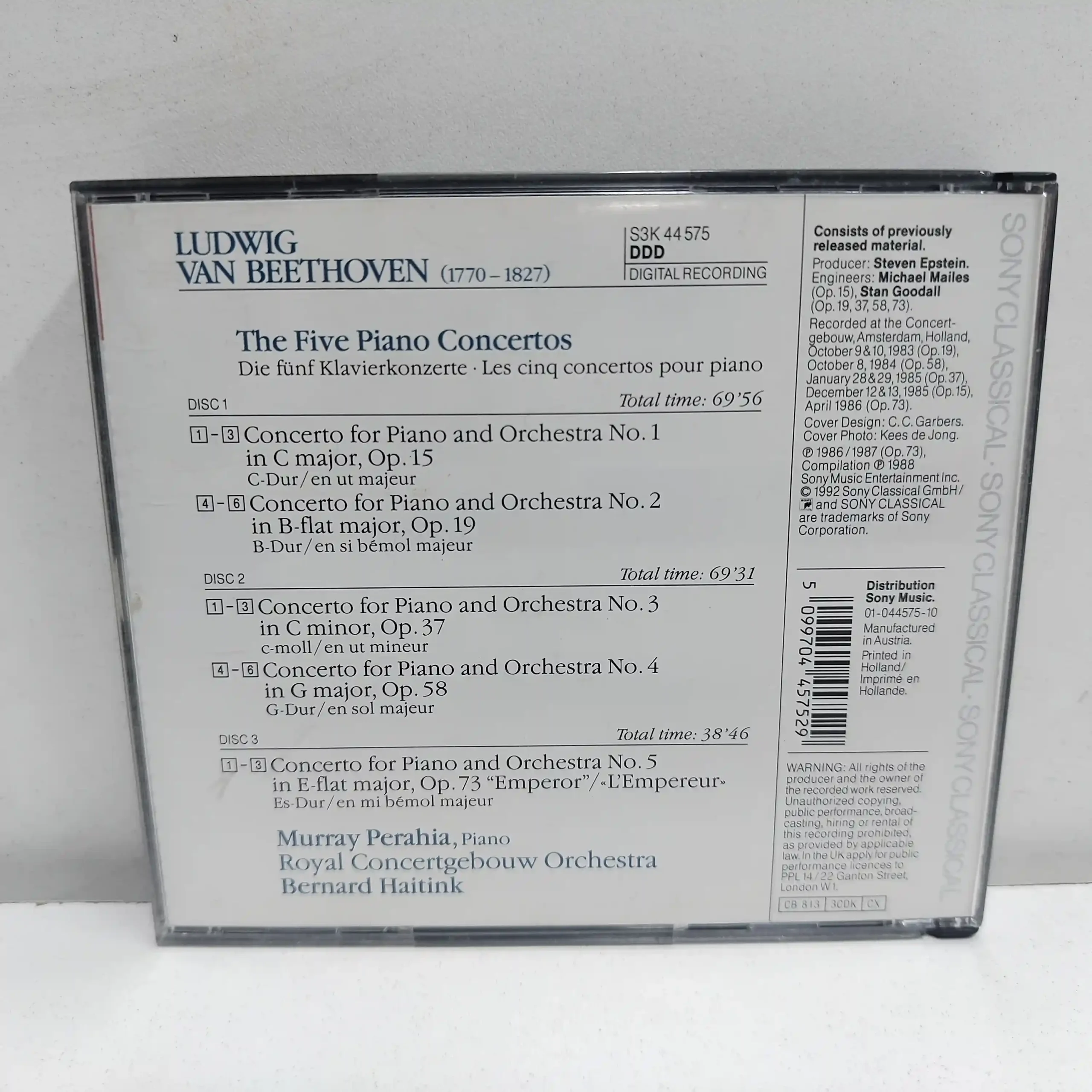 BEETHOVEN (3 CD’S) - Imagen 2