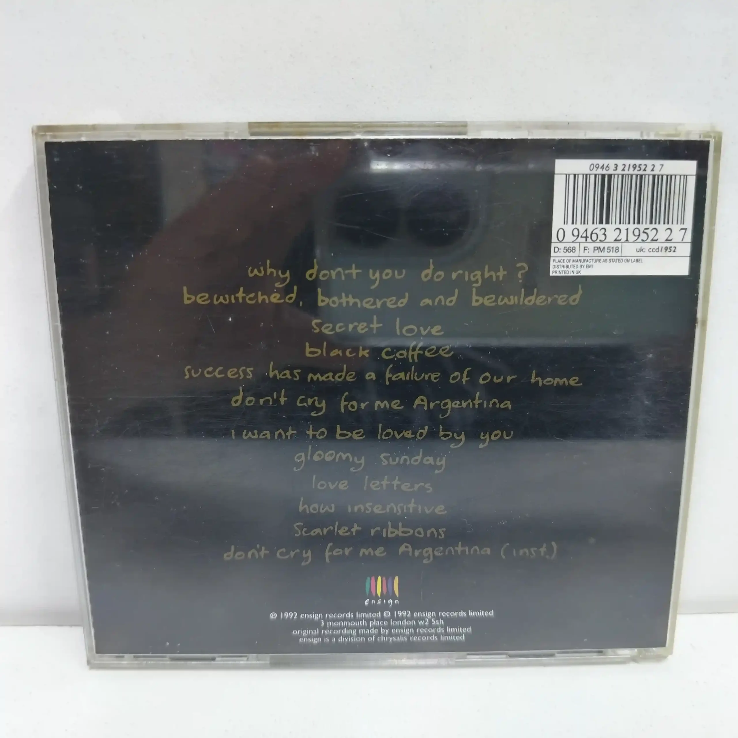 Sinéad O’Connor – Am I Not Your Girl (CD) - Imagen 2