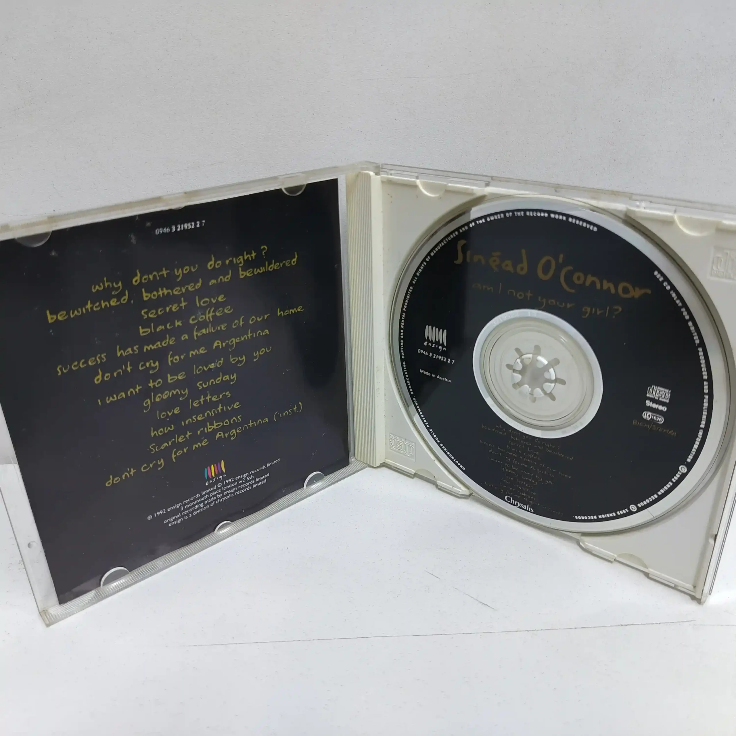 Sinéad O’Connor – Am I Not Your Girl (CD) - Imagen 3