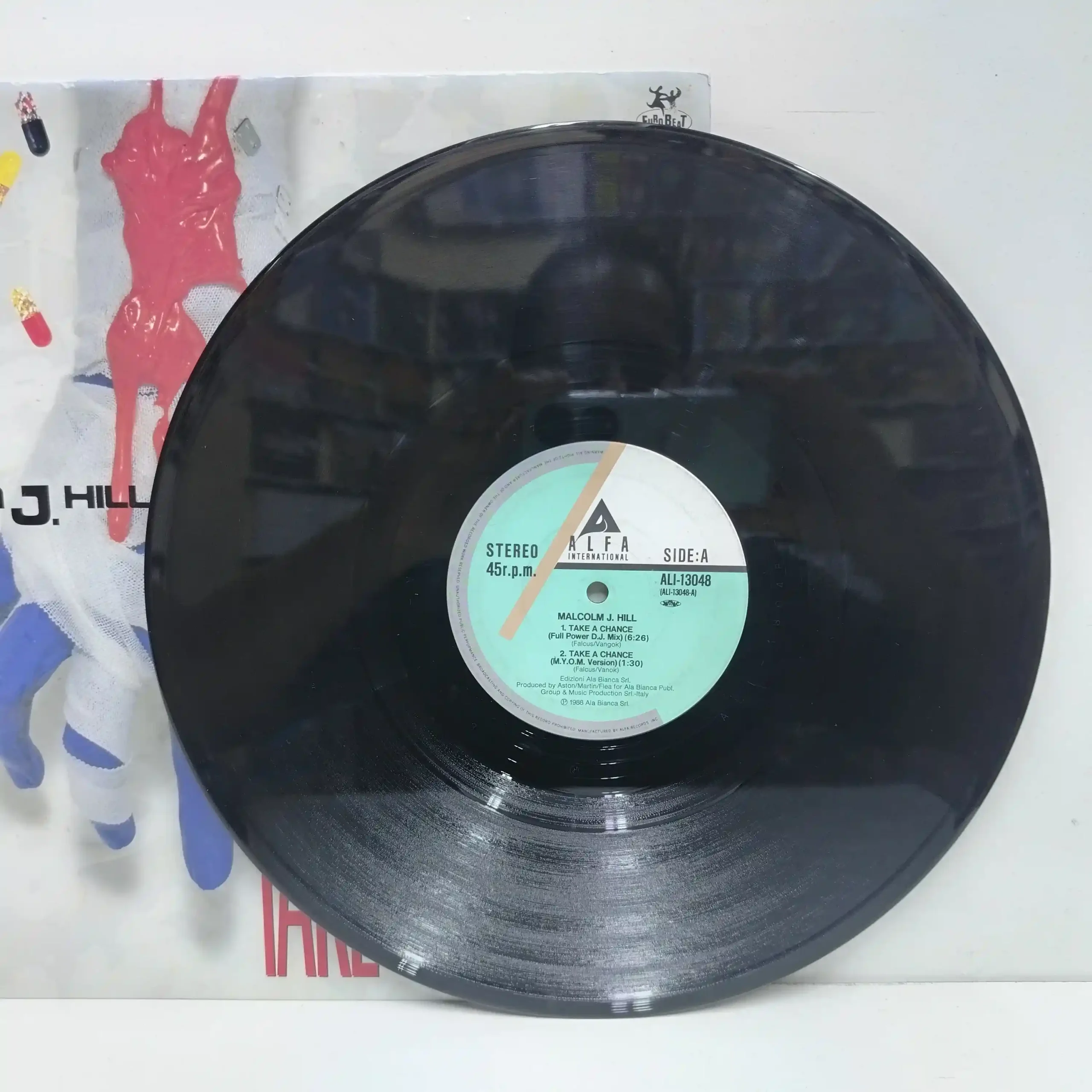Malcolm J. Hill – Take a Change (LP EPOCA JAPAN) - Imagen 3
