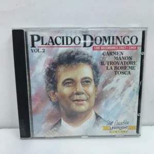 Placido Domingo – Vol. 2 – Live Recordings 1967 – 1969 (CD)