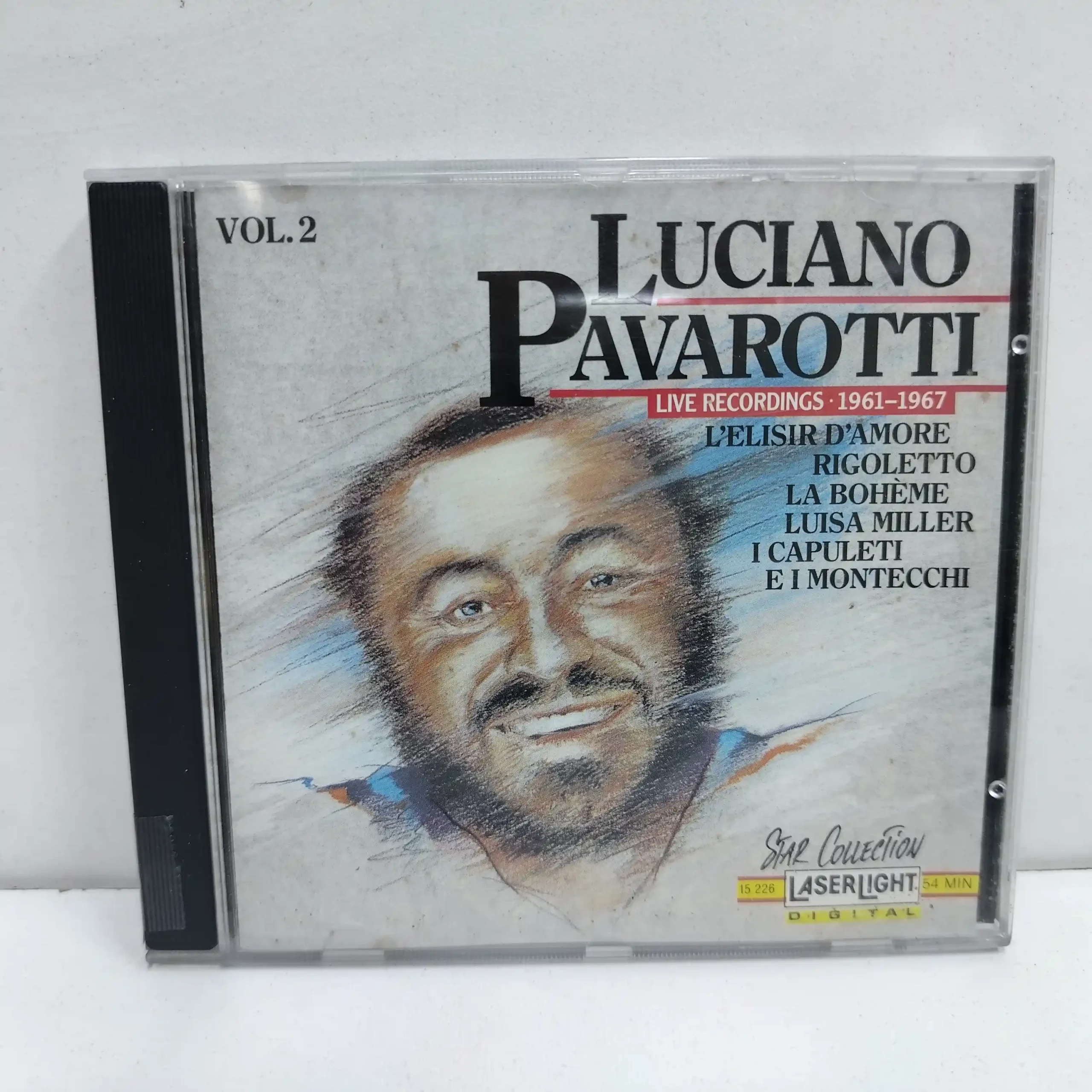 Luciano Pavarotti – Vol. 2 – Live Recordings 1961-1967 (CD)