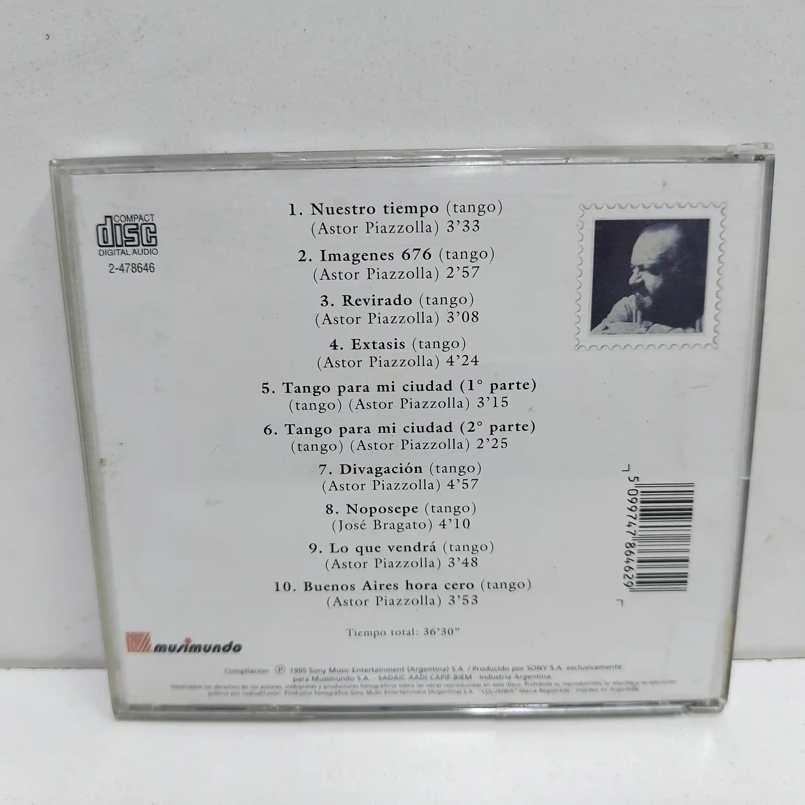 Astor Piazzolla – Exclusivo Musimundo (CD) - Imagen 2