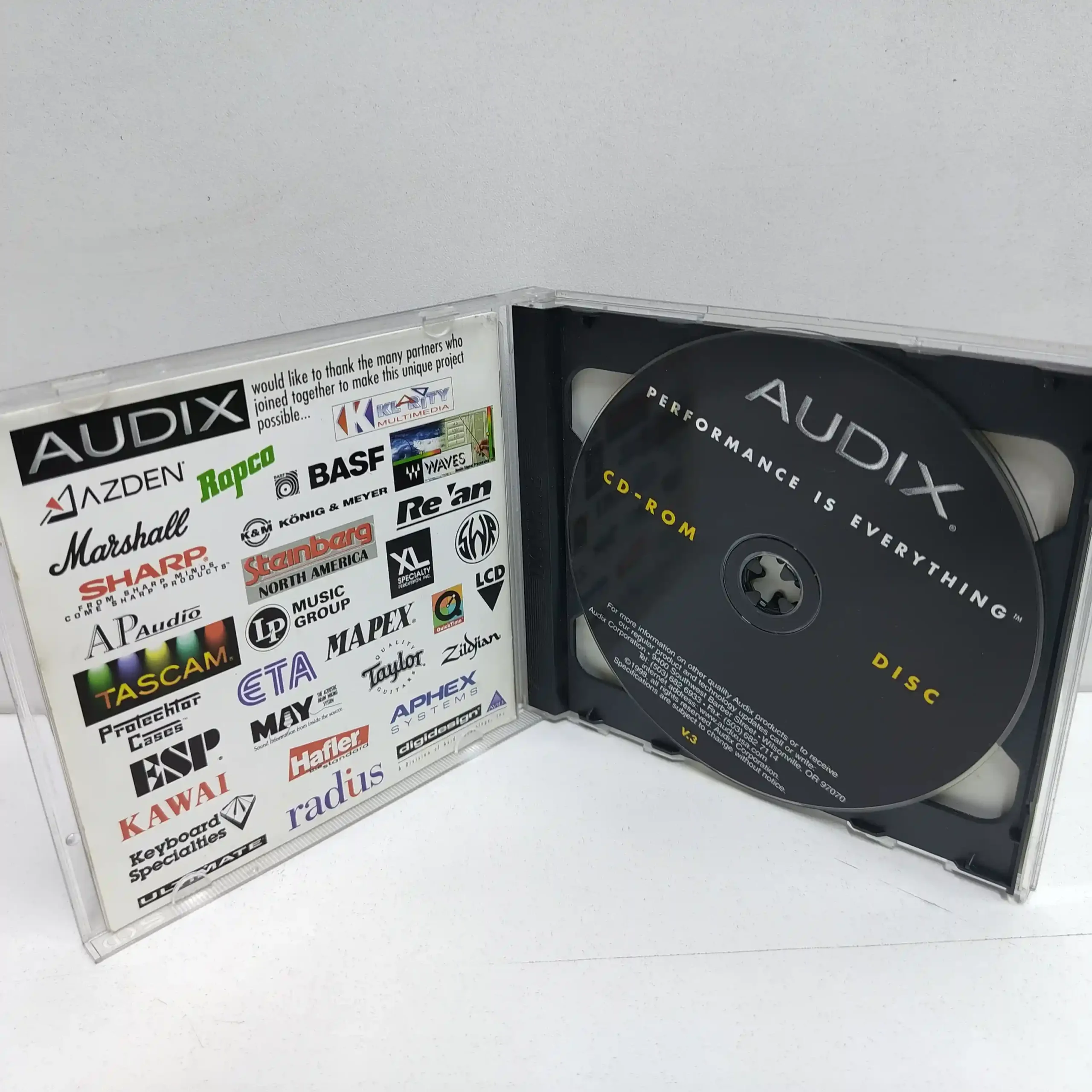 AUDIX – Performance is Everything (2 CD’s) - Imagen 3