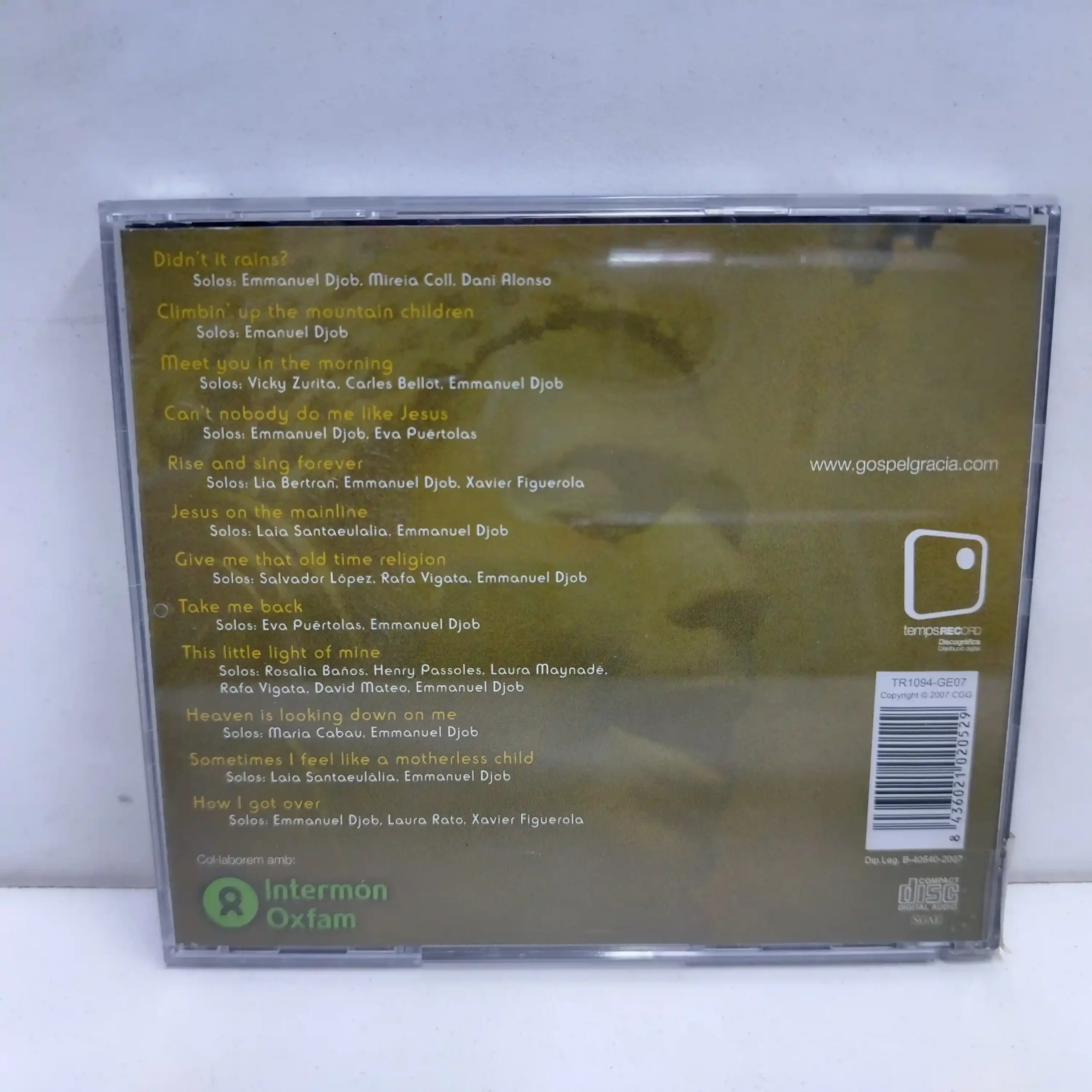 Emmanuel Djob – Cor Gospel De Gracia (CD) - Imagen 2