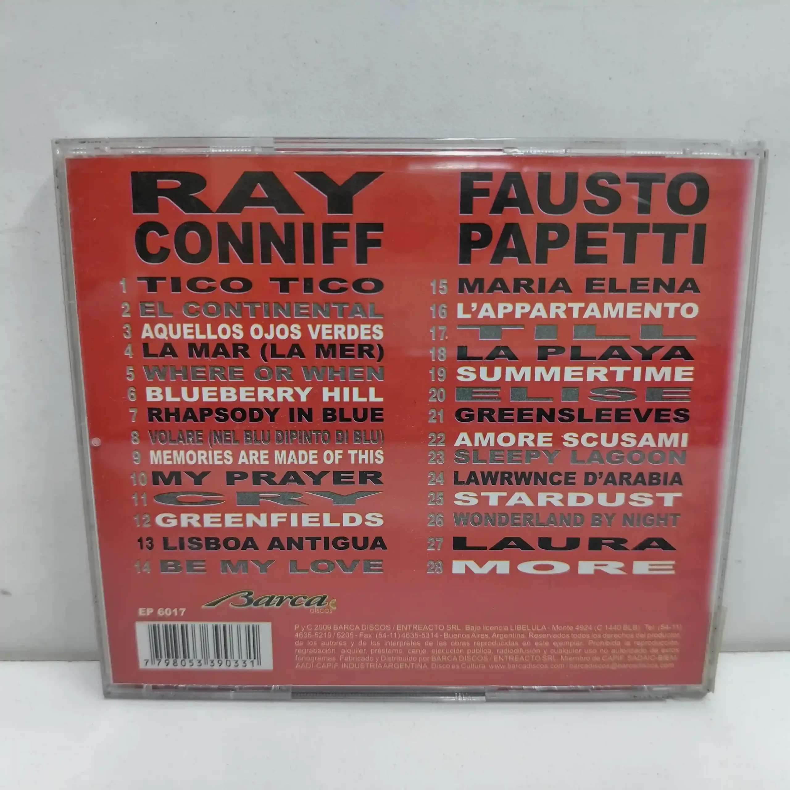 Ray Conniff 1 + Fausto Papetti 1 (CD) - Imagen 2