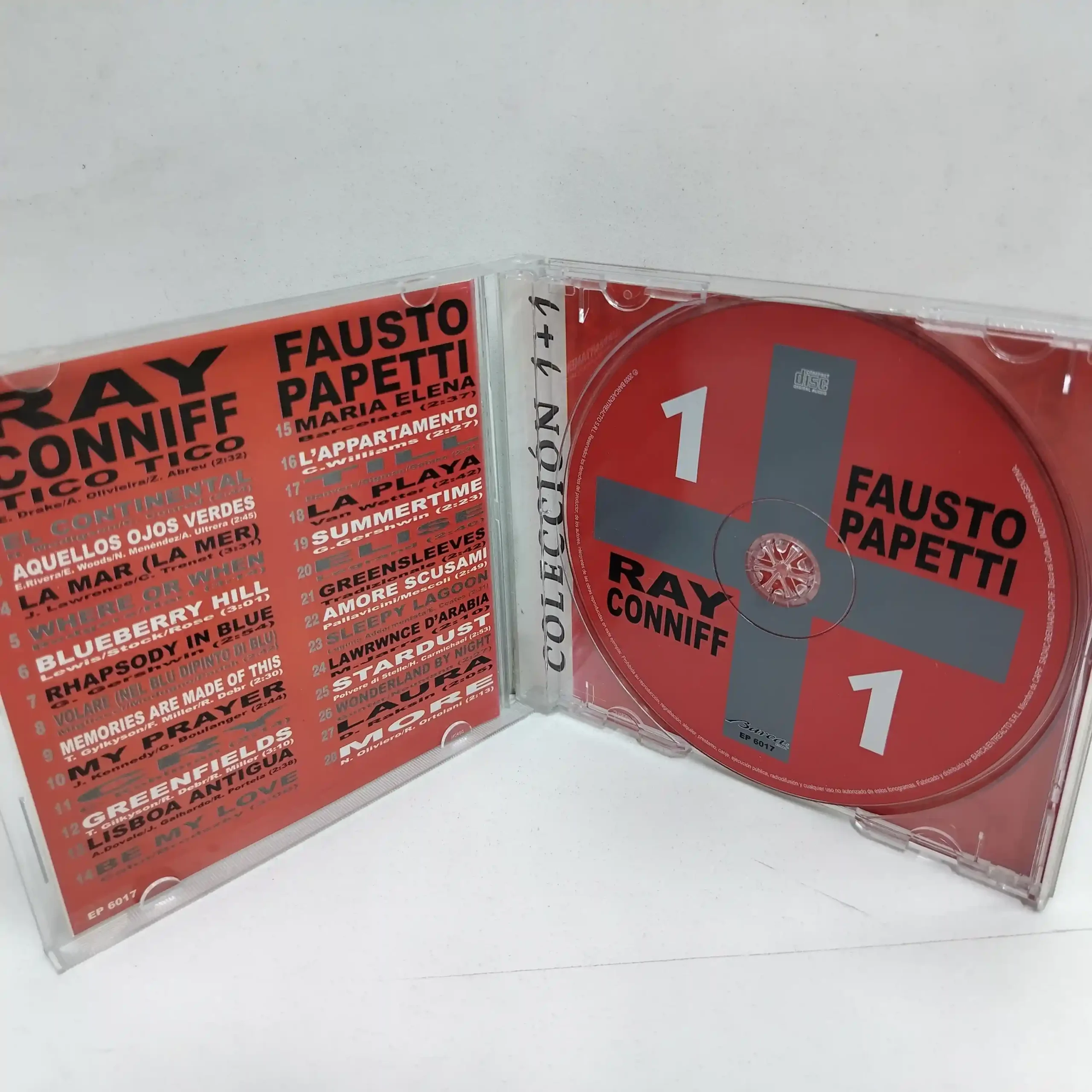 Ray Conniff 1 + Fausto Papetti 1 (CD) - Imagen 3