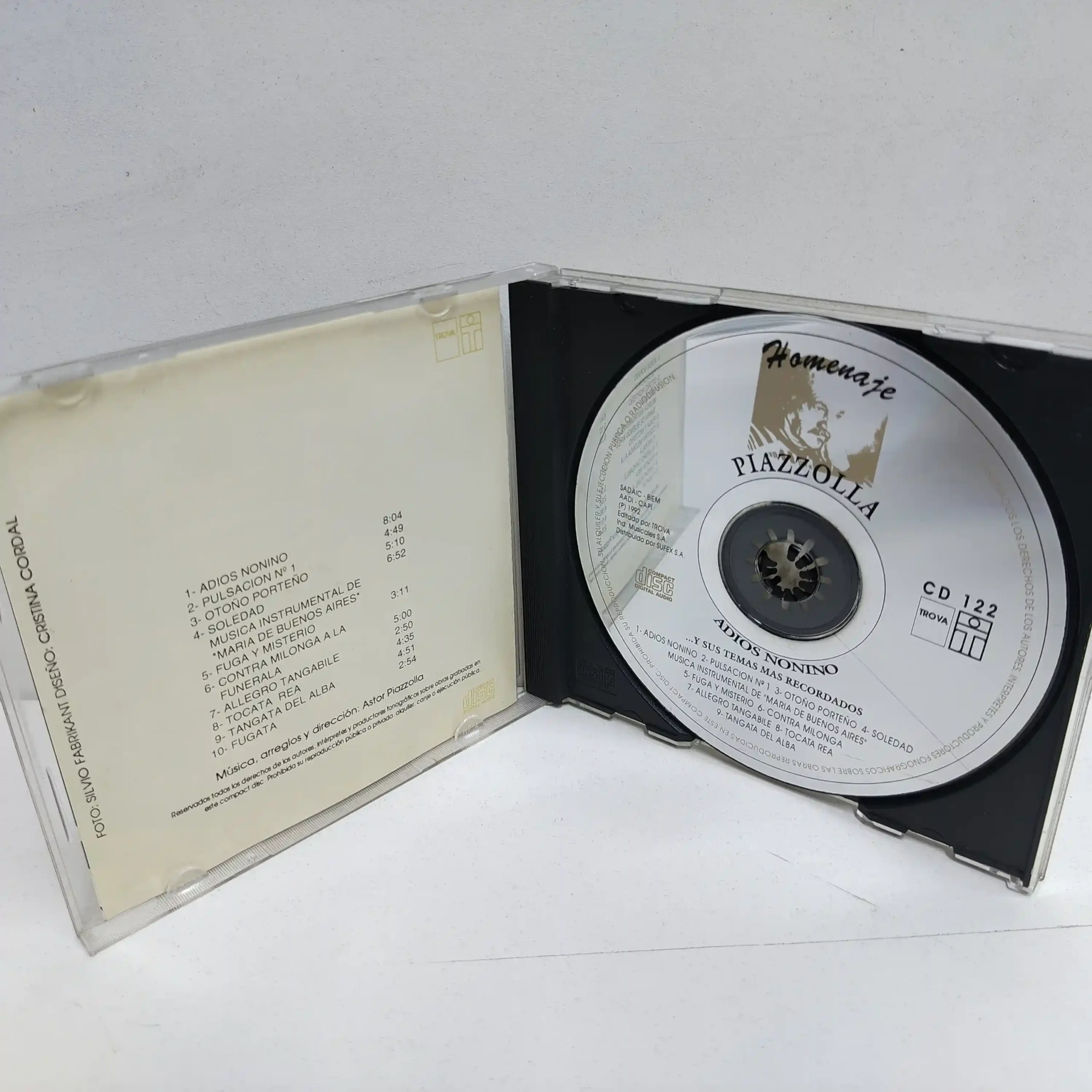 Astor Piazzolla – Homenaje Adios Nonino…(CD) - Imagen 3