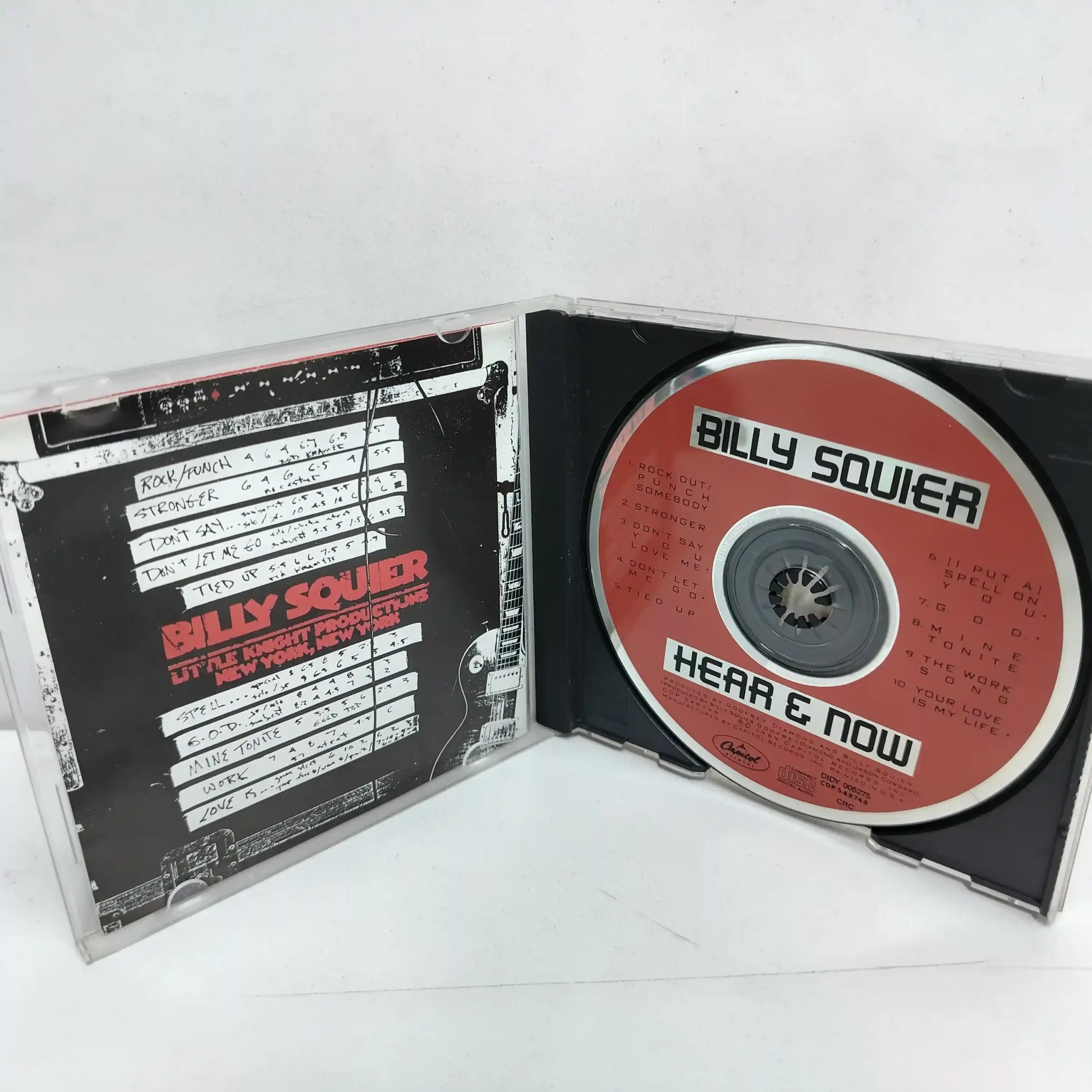 Billy Squier – Hear & Now (CD) - Imagen 3