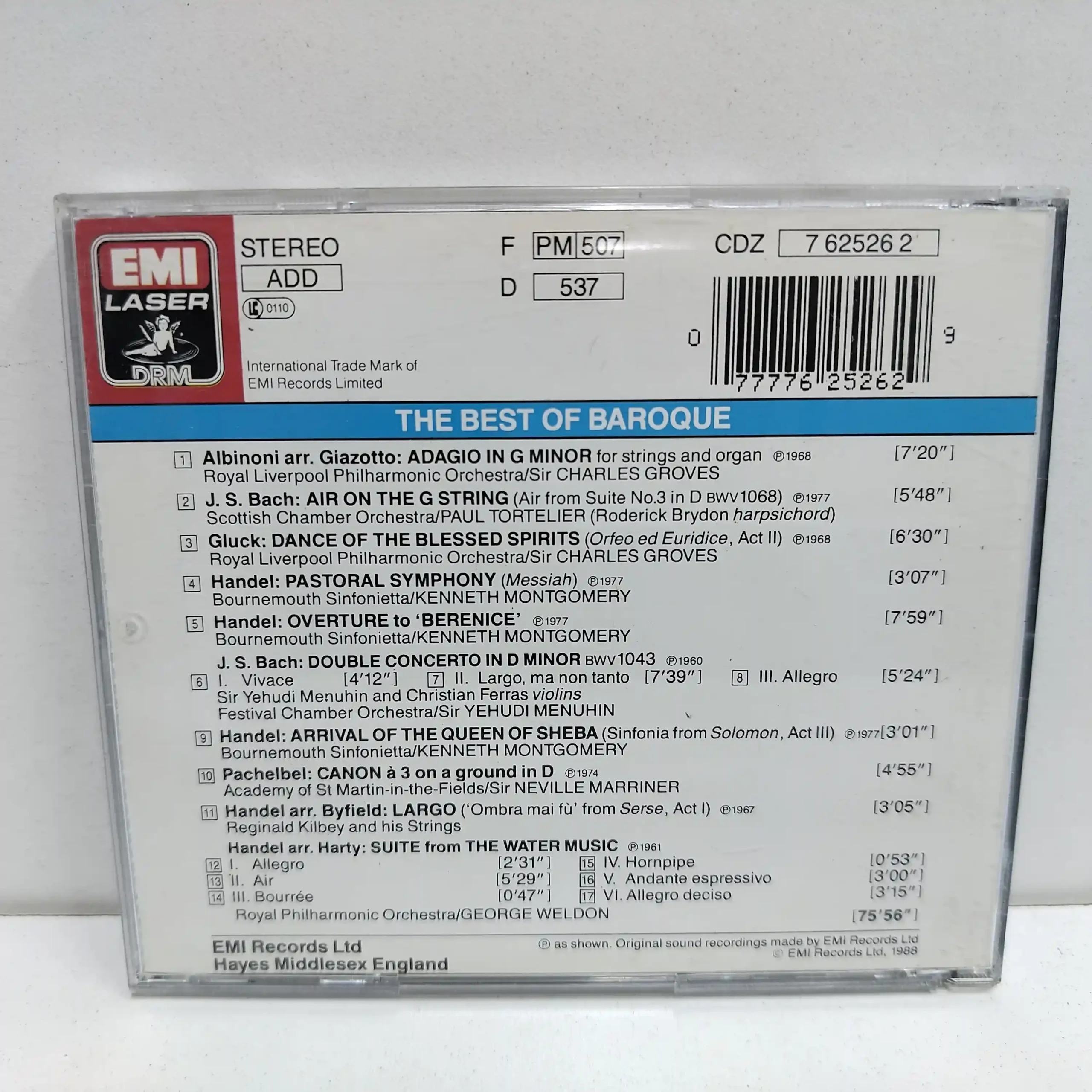 The Best of Baroque (CD) - Imagen 2