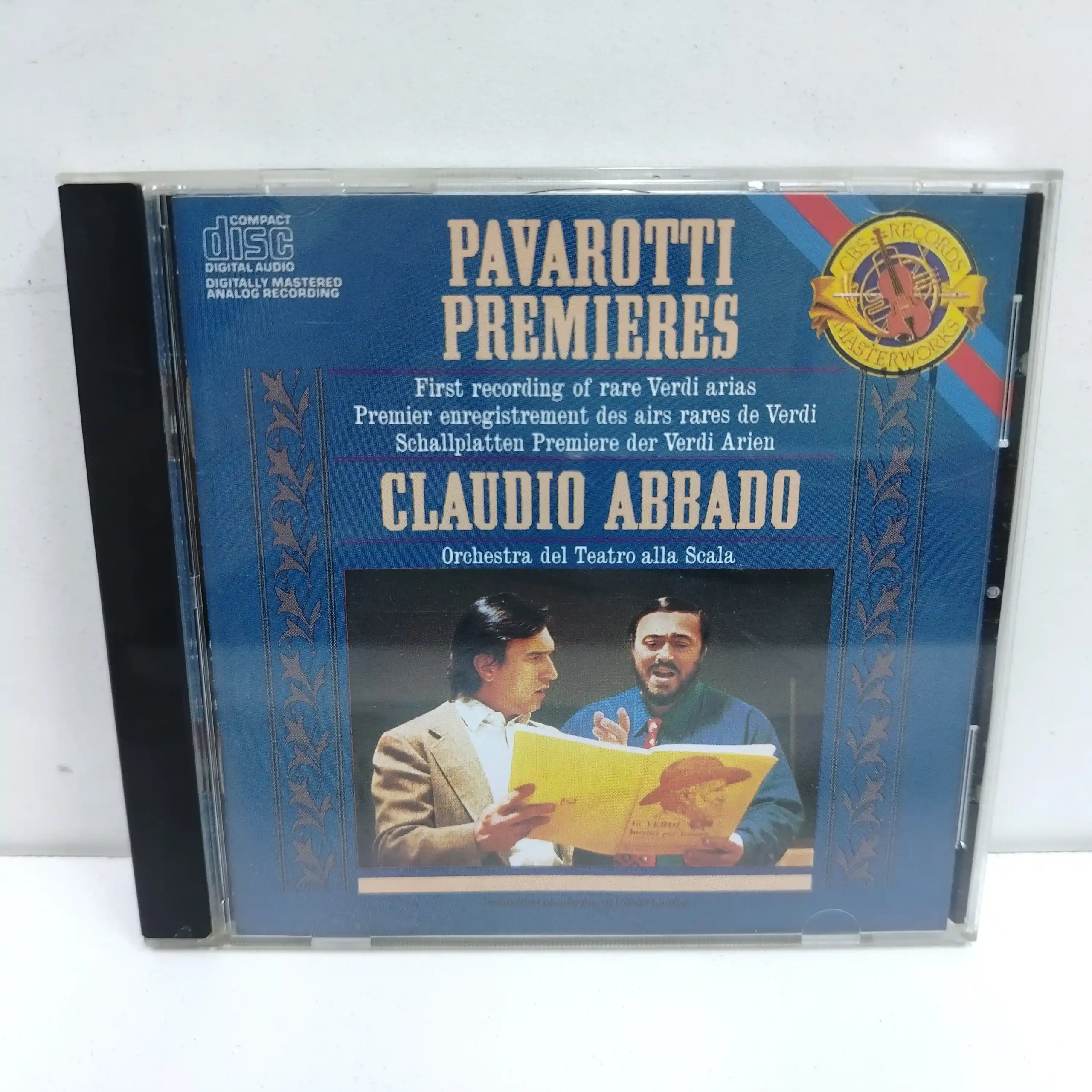 Pavarotti, Claudio Abbado – Pavarotti Premieres (CD)