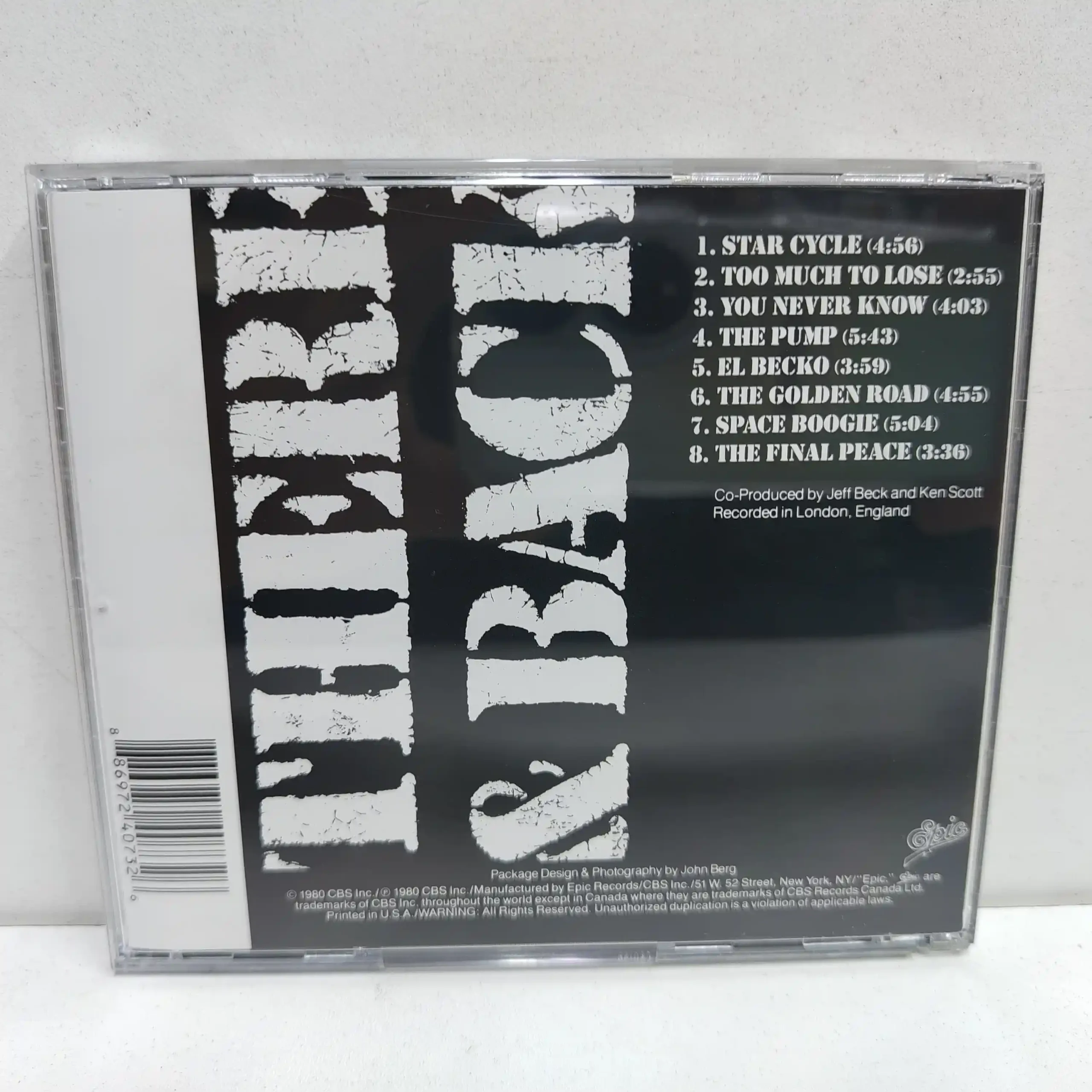 Jeff Beck – There & Back (CD) - Imagen 2