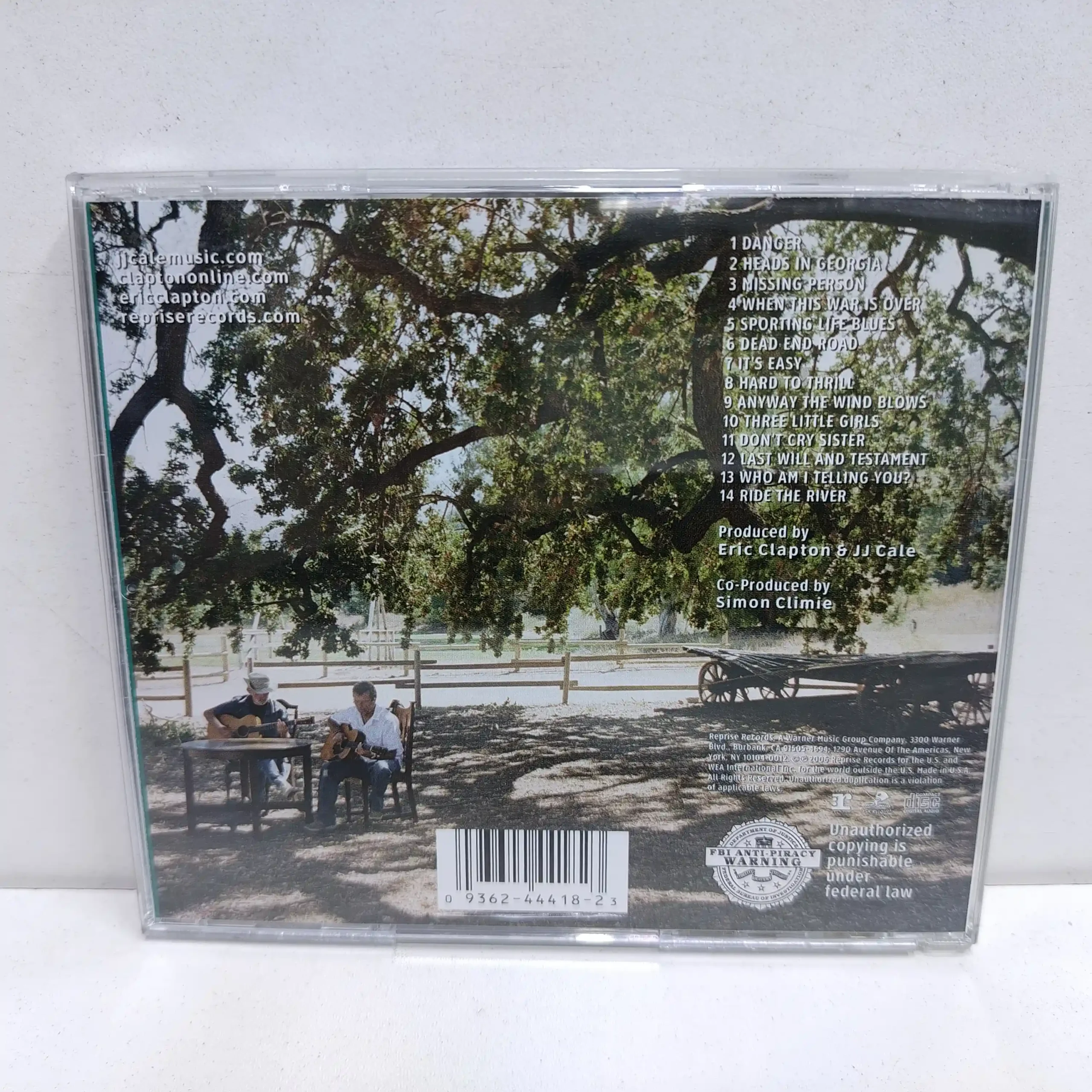 JJ Cale & Eric Clapton – The Road To Escondido (CD) - Imagen 2