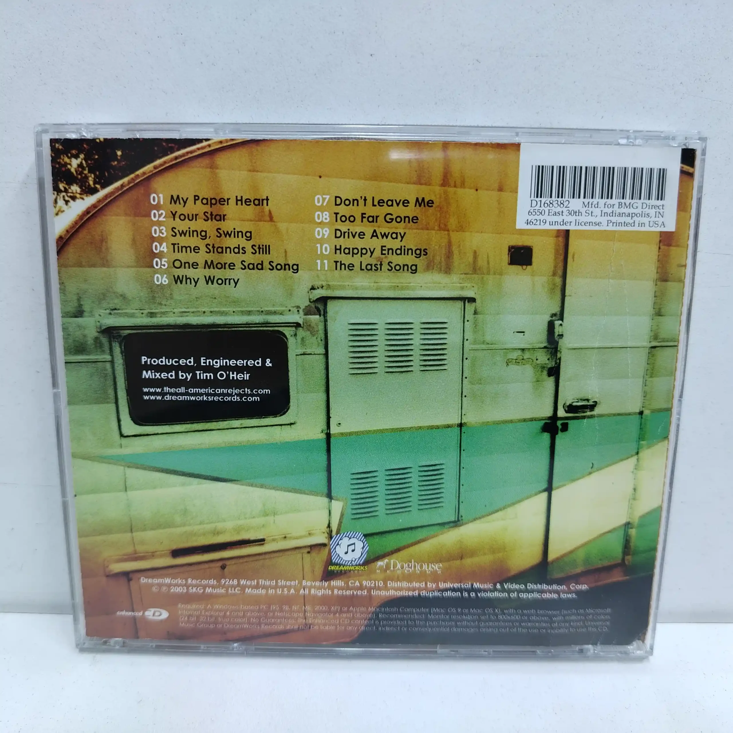 The All-American Rejects – The All American Rejects (CD) - Imagen 2