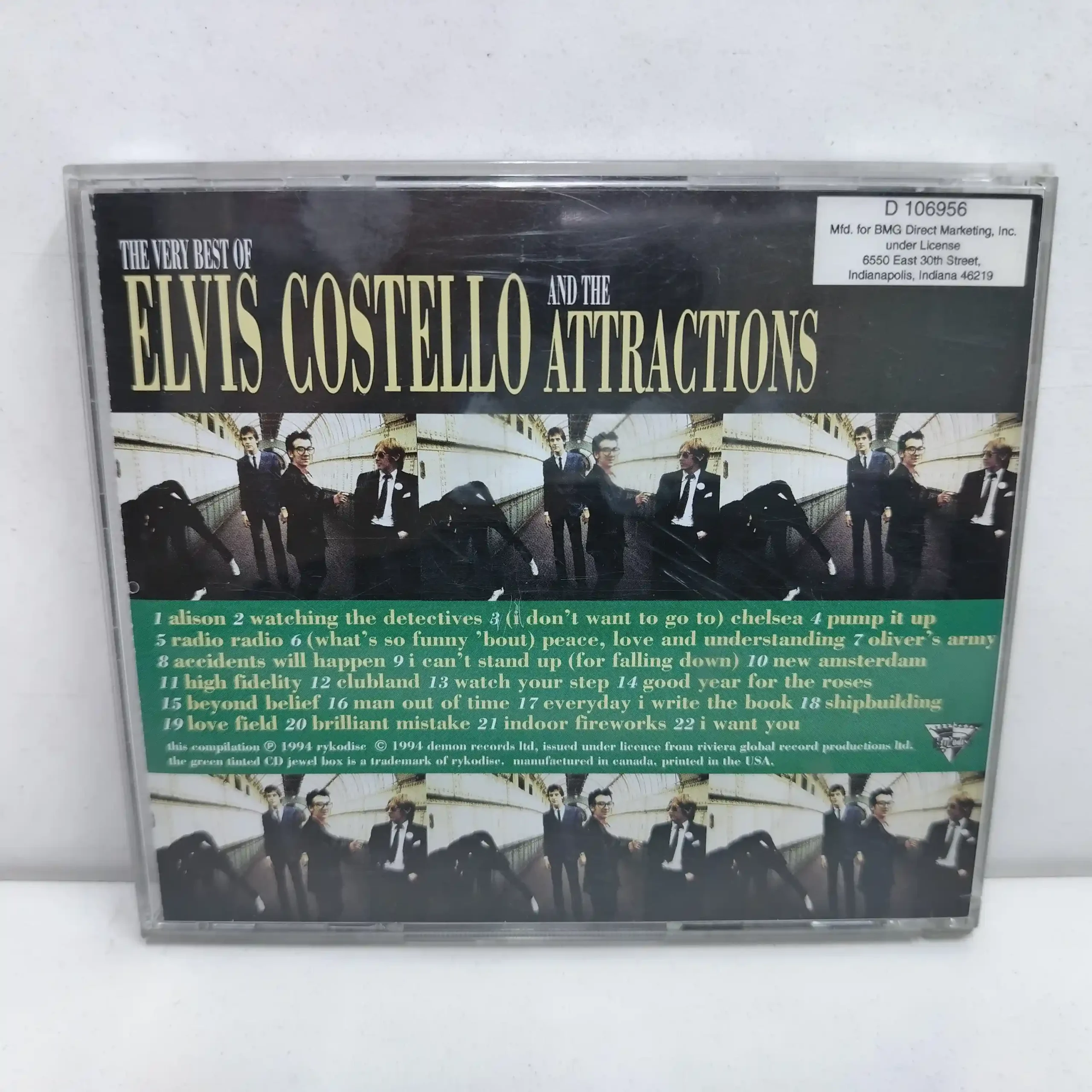 Elvis Costello – The Very Best Of Elvis (CD) - Imagen 2