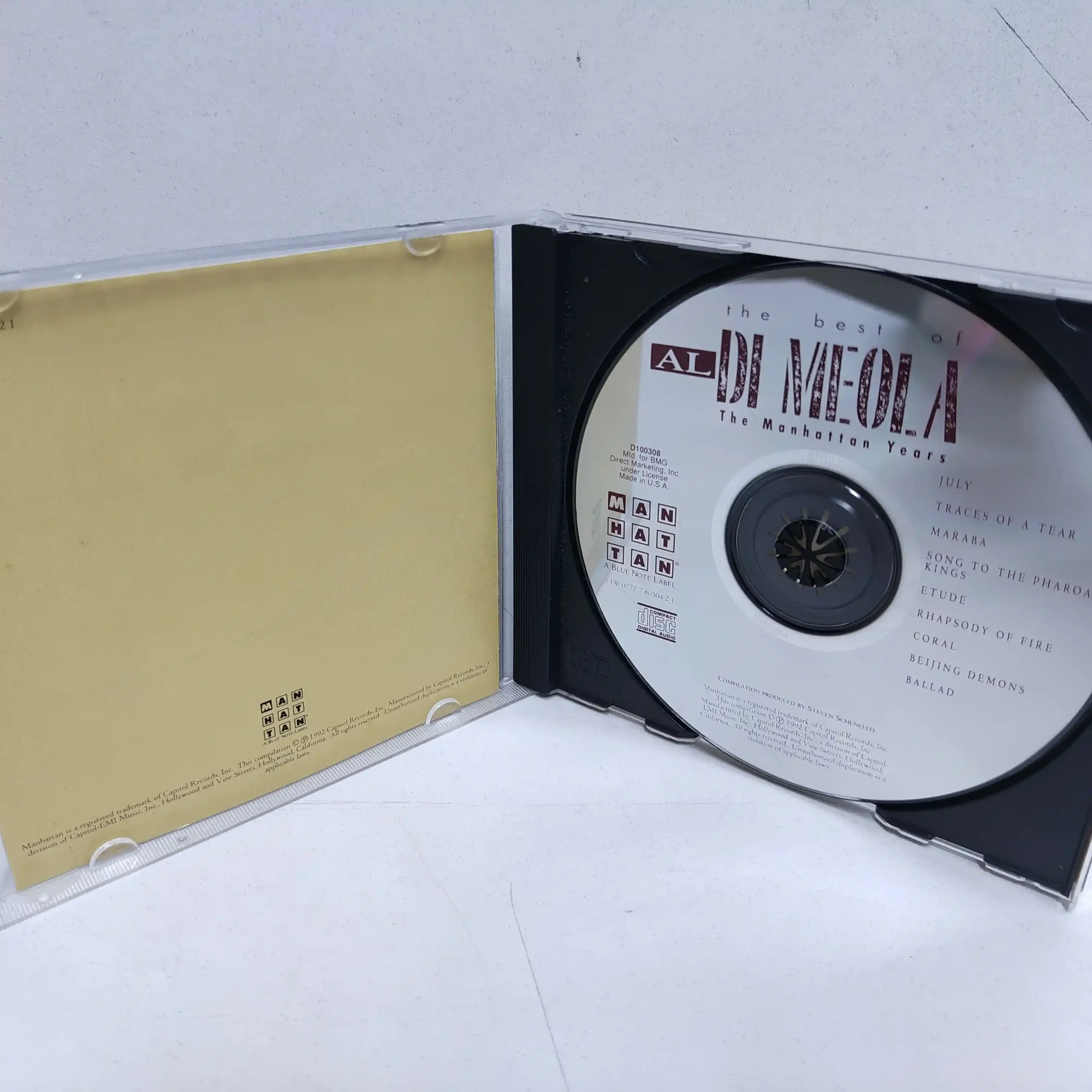 Al Di Meola – The Best Of (CD) - Imagen 3