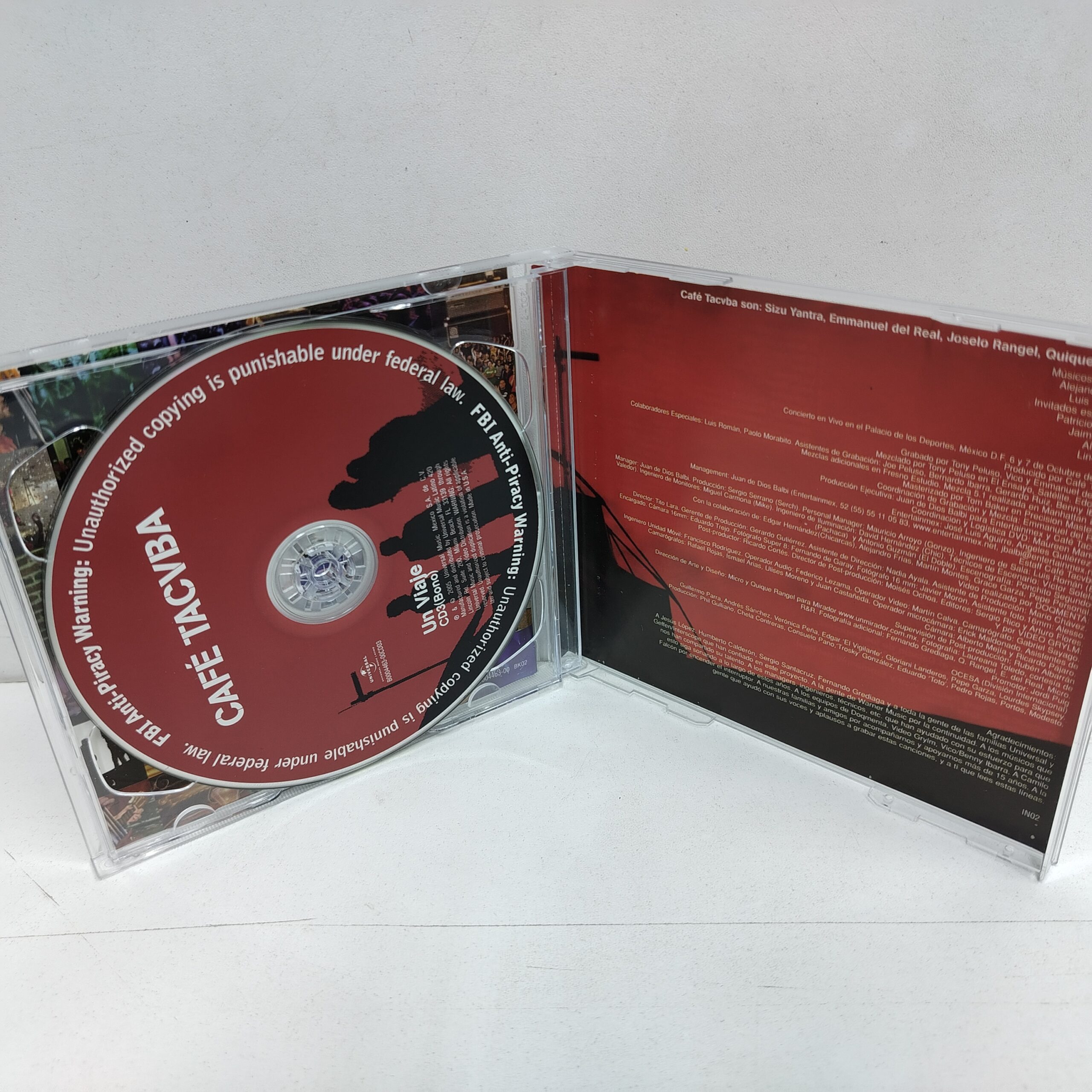 Cafe Tacvba – Un Viaje (CD+DVD) - Imagen 4