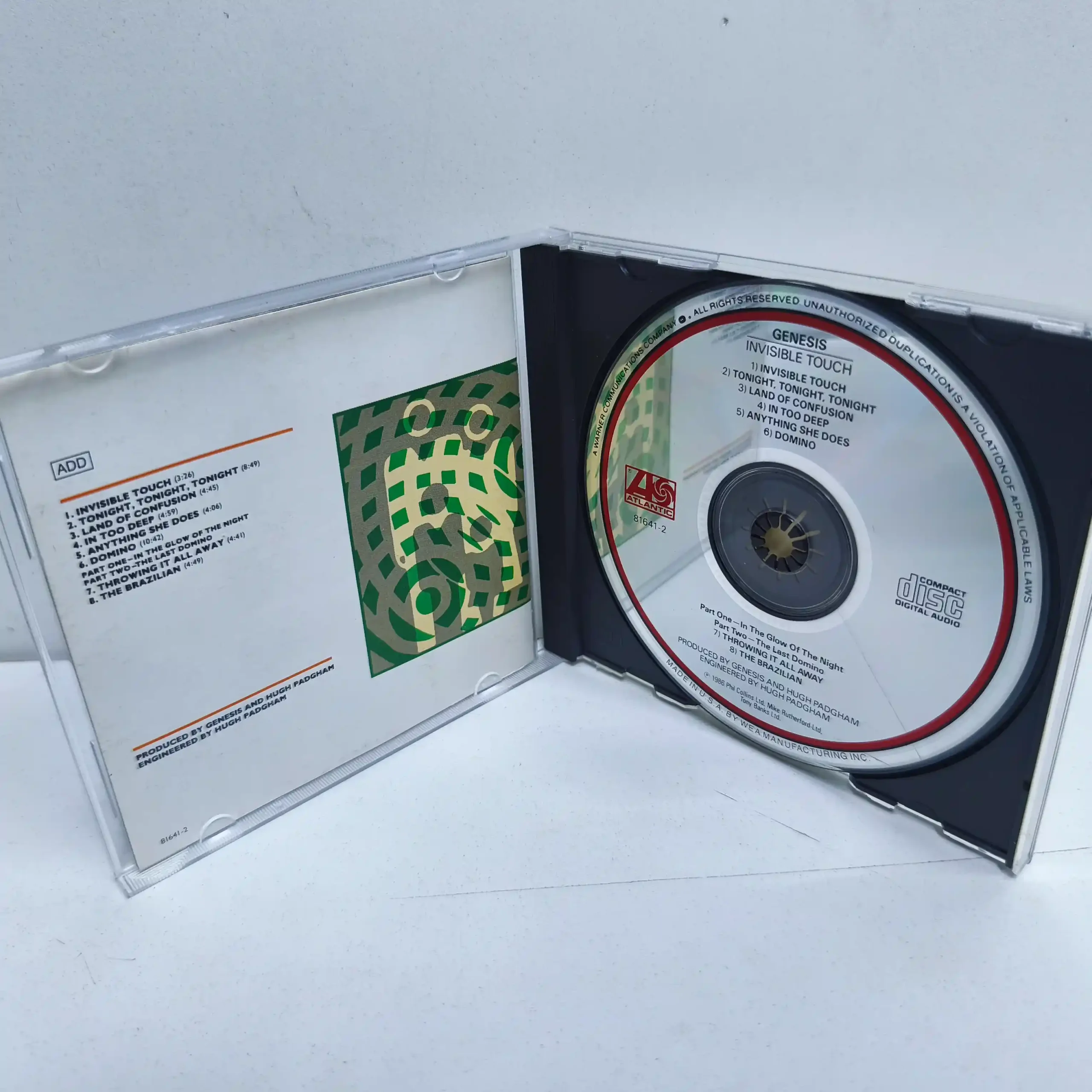 Genesis – Invisible Touch (CD) - Imagen 3