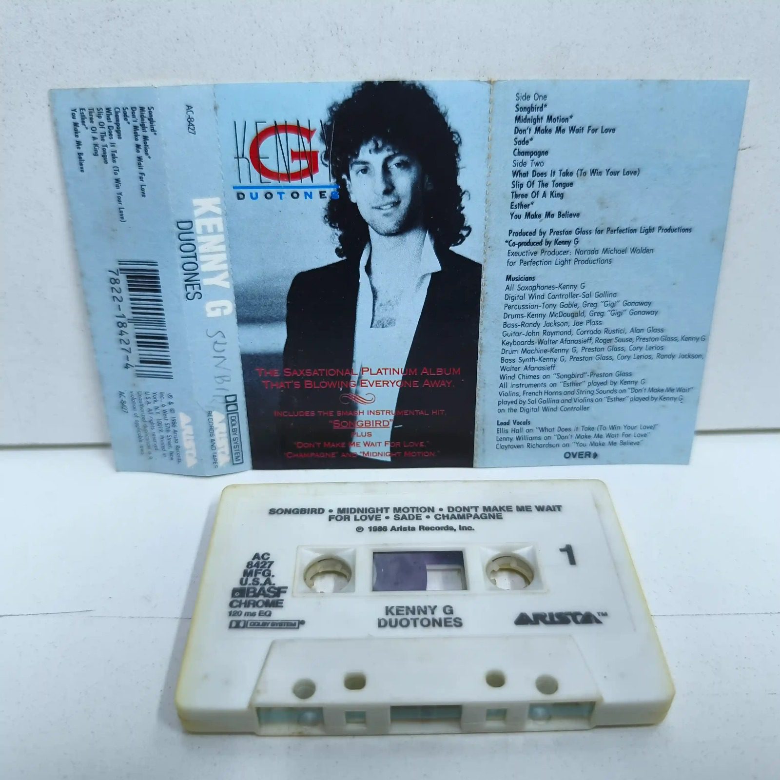 Kenny G – Duotones (CASSETTE) - Imagen 2