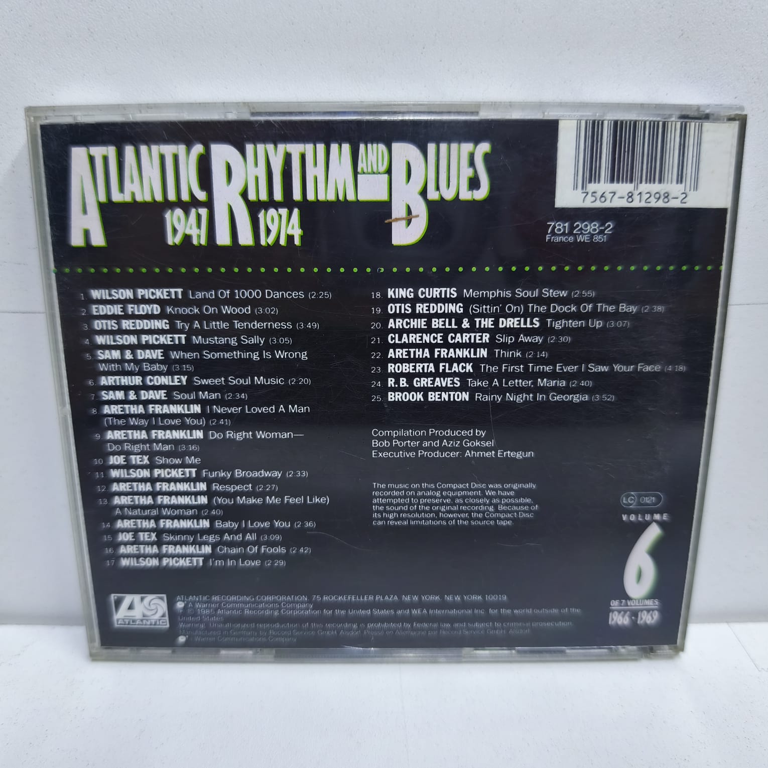 Atlantic Rhythm & Blues 1947-1974, Volume 6 1966-1969 (CD) - Imagen 2