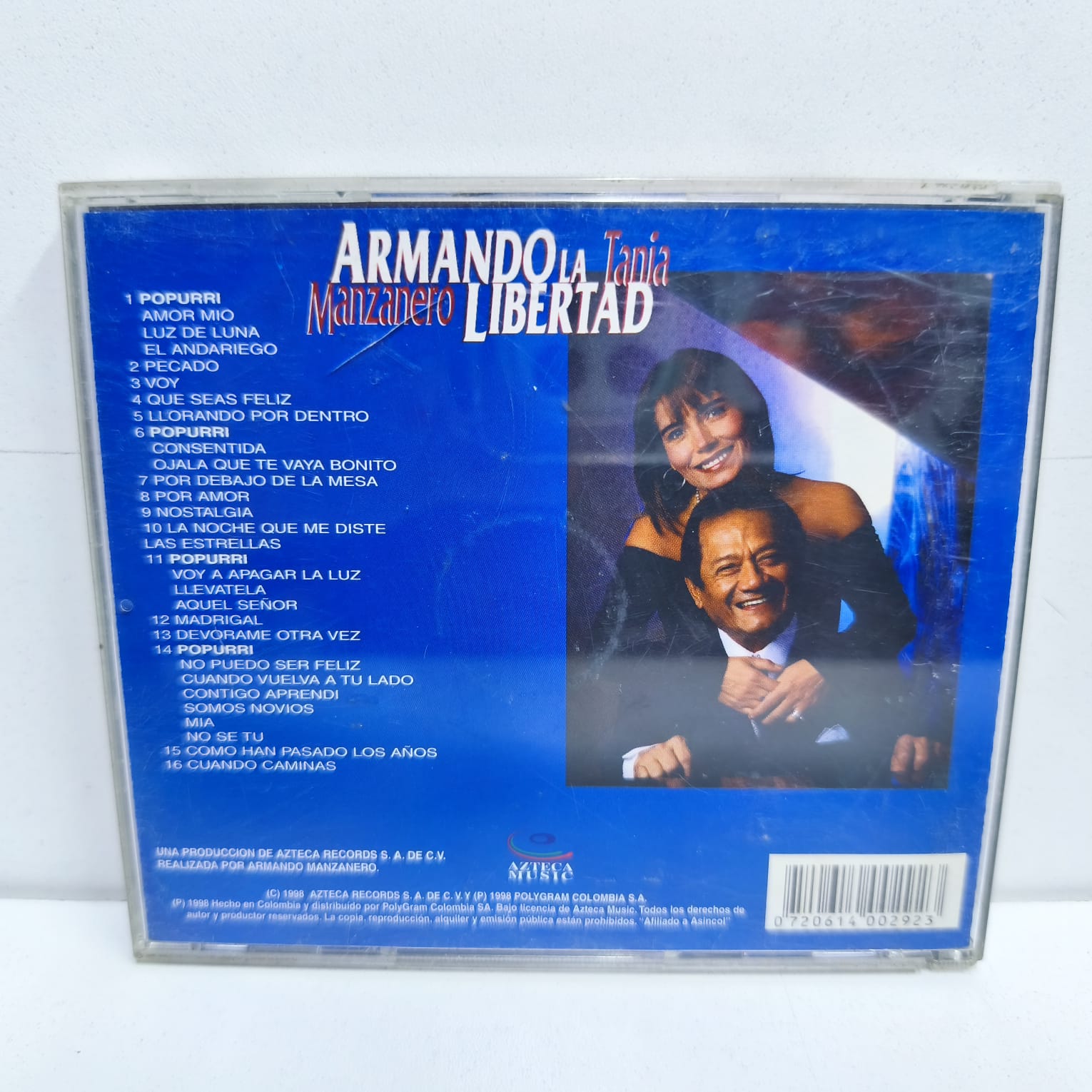 Armando Manzanero / Tania Libertad – Armando La Libertad (CD) - Imagen 2