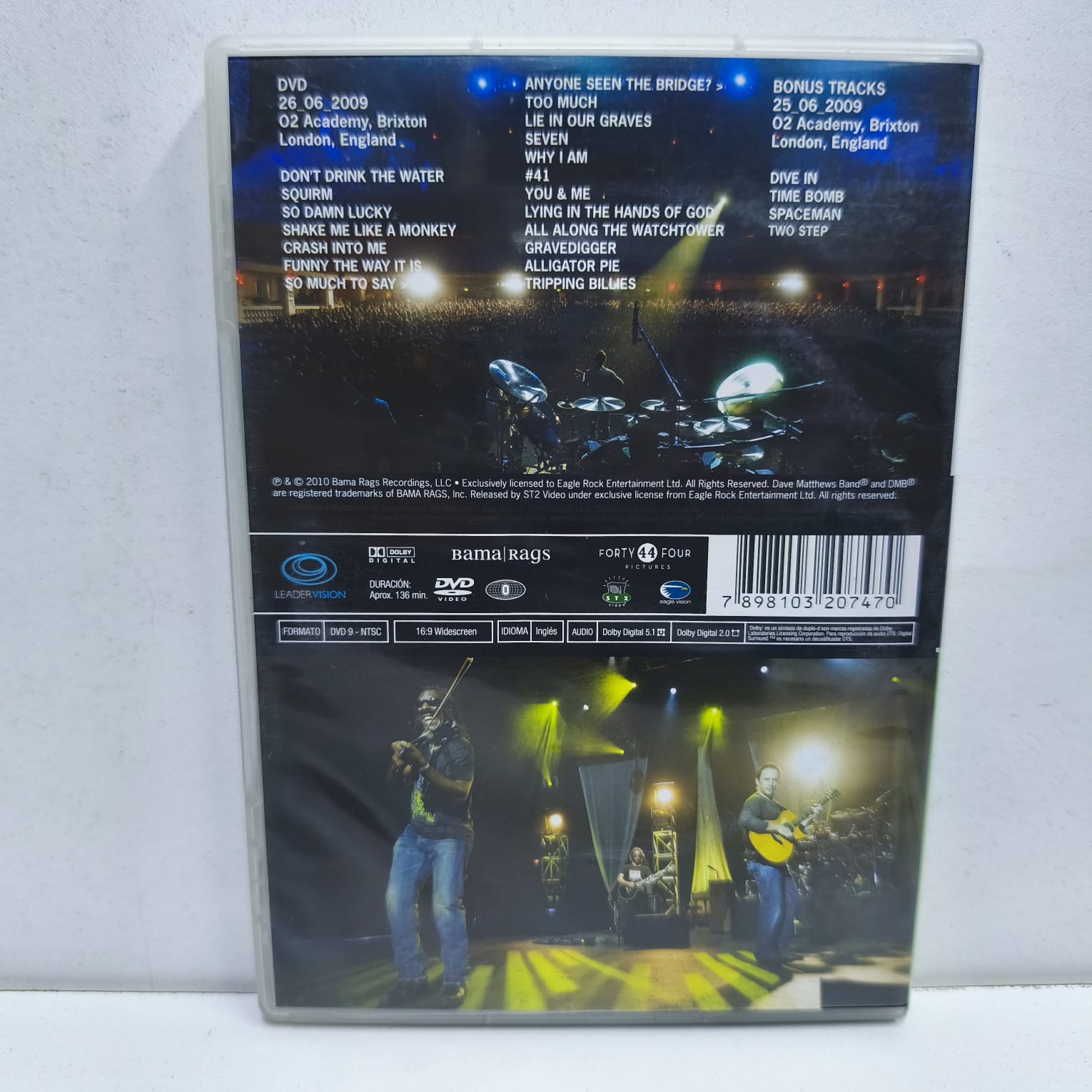 Dave Matthews Band – Live in Europe 2009 (DVD) - Imagen 2