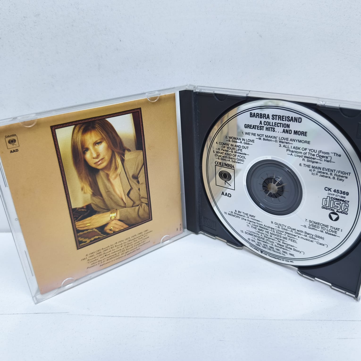 Barbra Streisand – A Collection – Greatest Hits…And More (CD) - Imagen 3