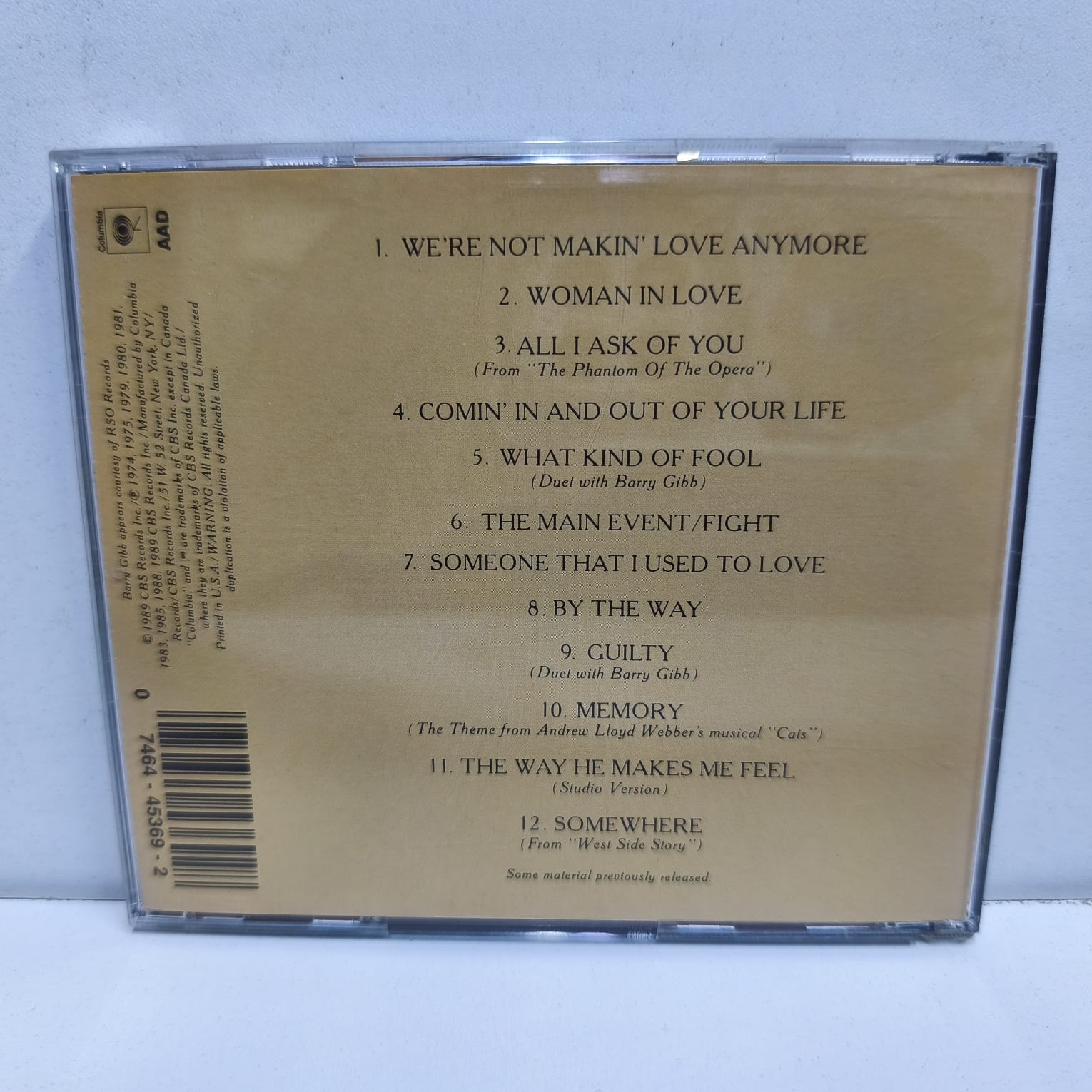 Barbra Streisand – A Collection – Greatest Hits…And More (CD) - Imagen 2