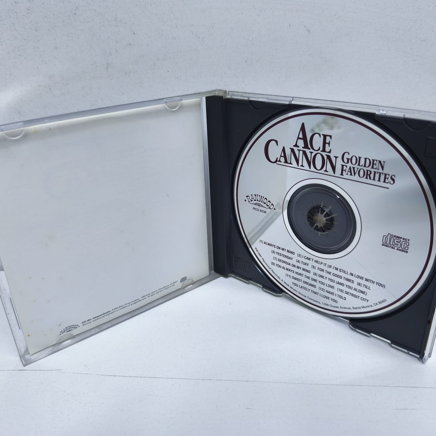 Ace Cannon – Golden Favorites (CD) - Imagen 3