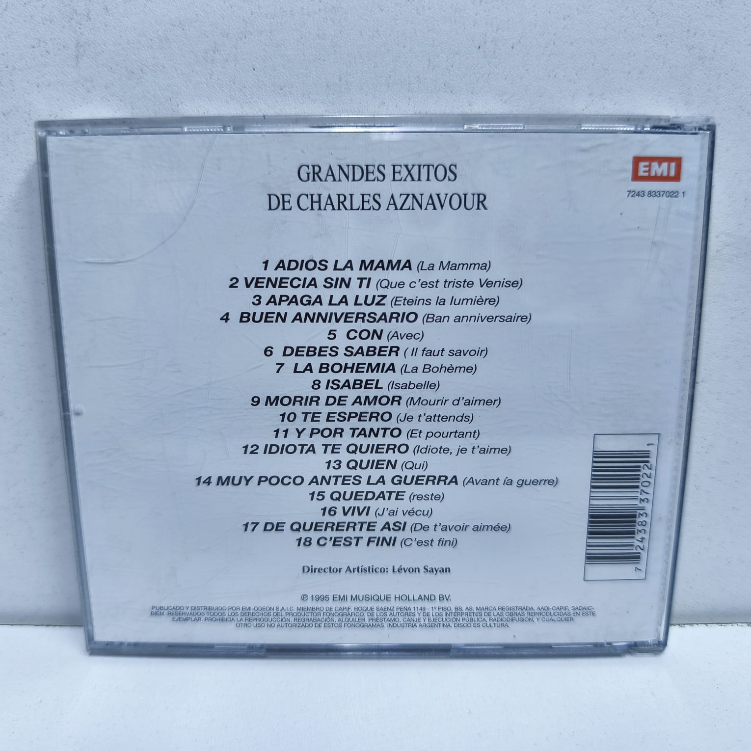 Charles Aznavour – Grandes Exitos De Charles Aznavour (CD) - Imagen 2