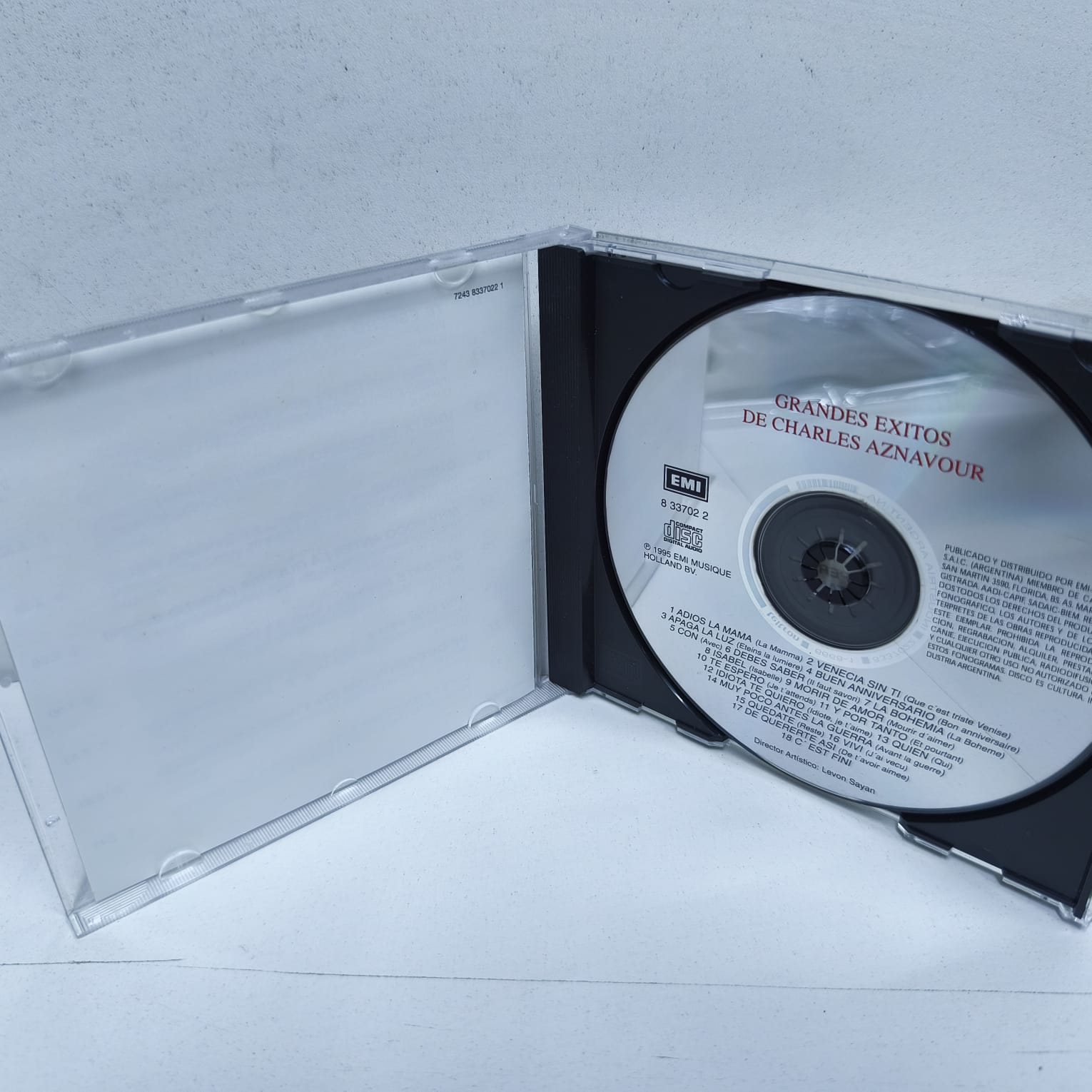 Charles Aznavour – Grandes Exitos De Charles Aznavour (CD) - Imagen 3