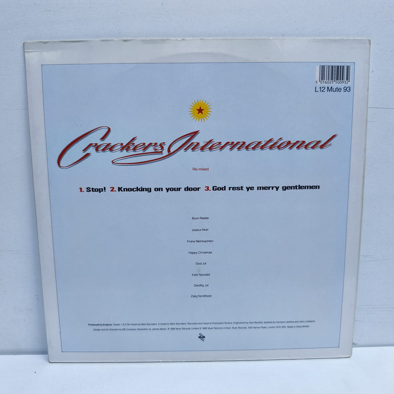 Erasure – Crackers International – Parte II (LP EPOCA – 9/10) - Imagen 2