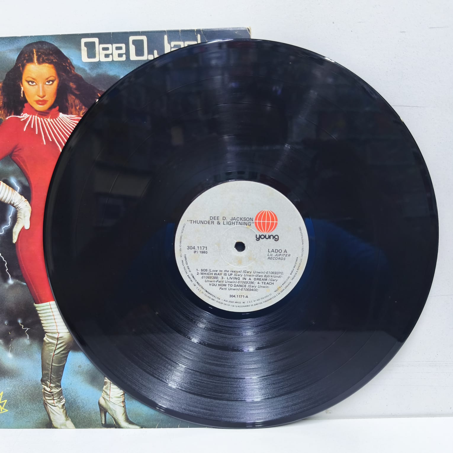 Dee D. Jackson – Thunder & Lightning (LP EPOCA 9/10) - Imagen 2