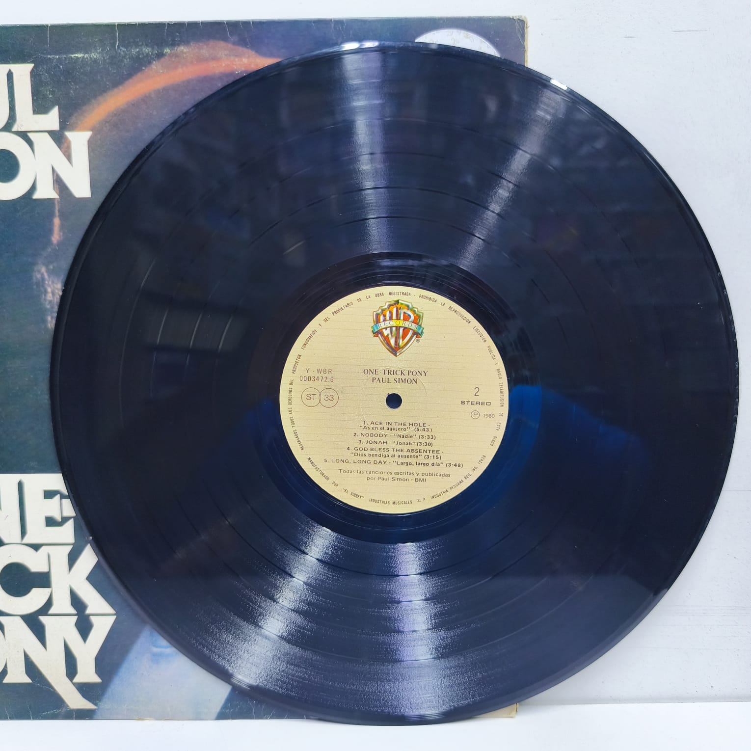 Paul Simon – One-Trick Pony (LP EPOCA 8/10) - Imagen 3