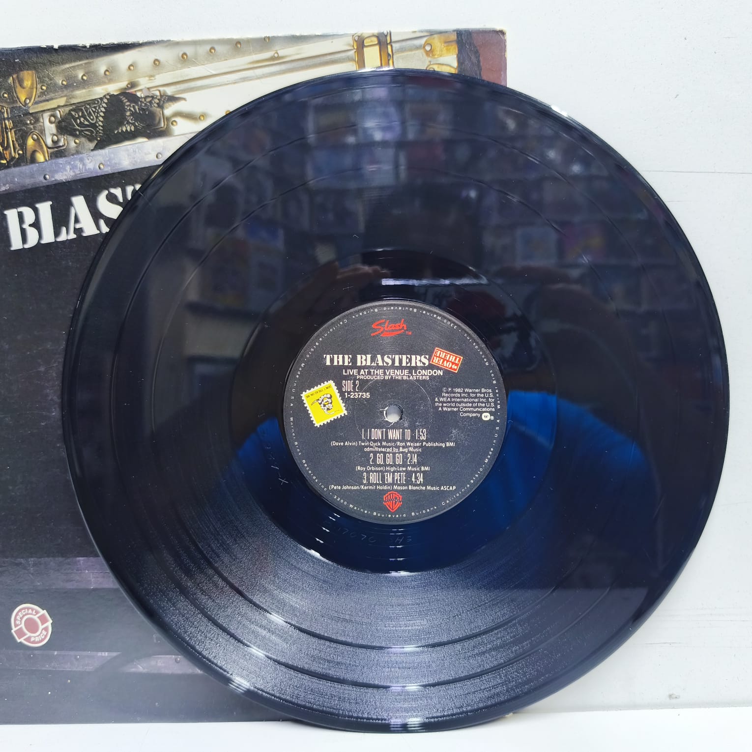 The Blasters – Over There (Live At The Venue, London) (LP EPOCA 9/10) - Imagen 2