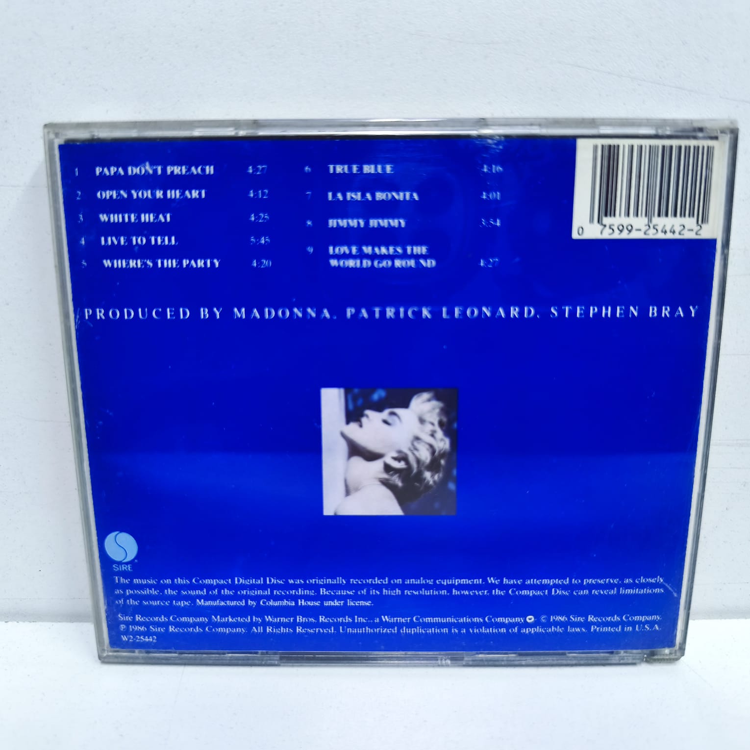 Madonna – True Blue (CD) - Imagen 2