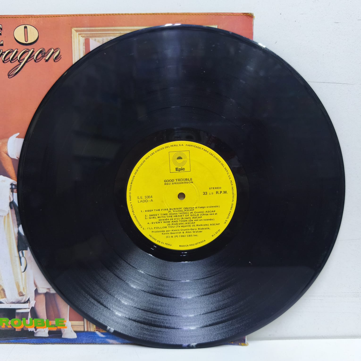 REO Speedwagon – Good Trouble (LP EPOCA 8/10) - Imagen 4