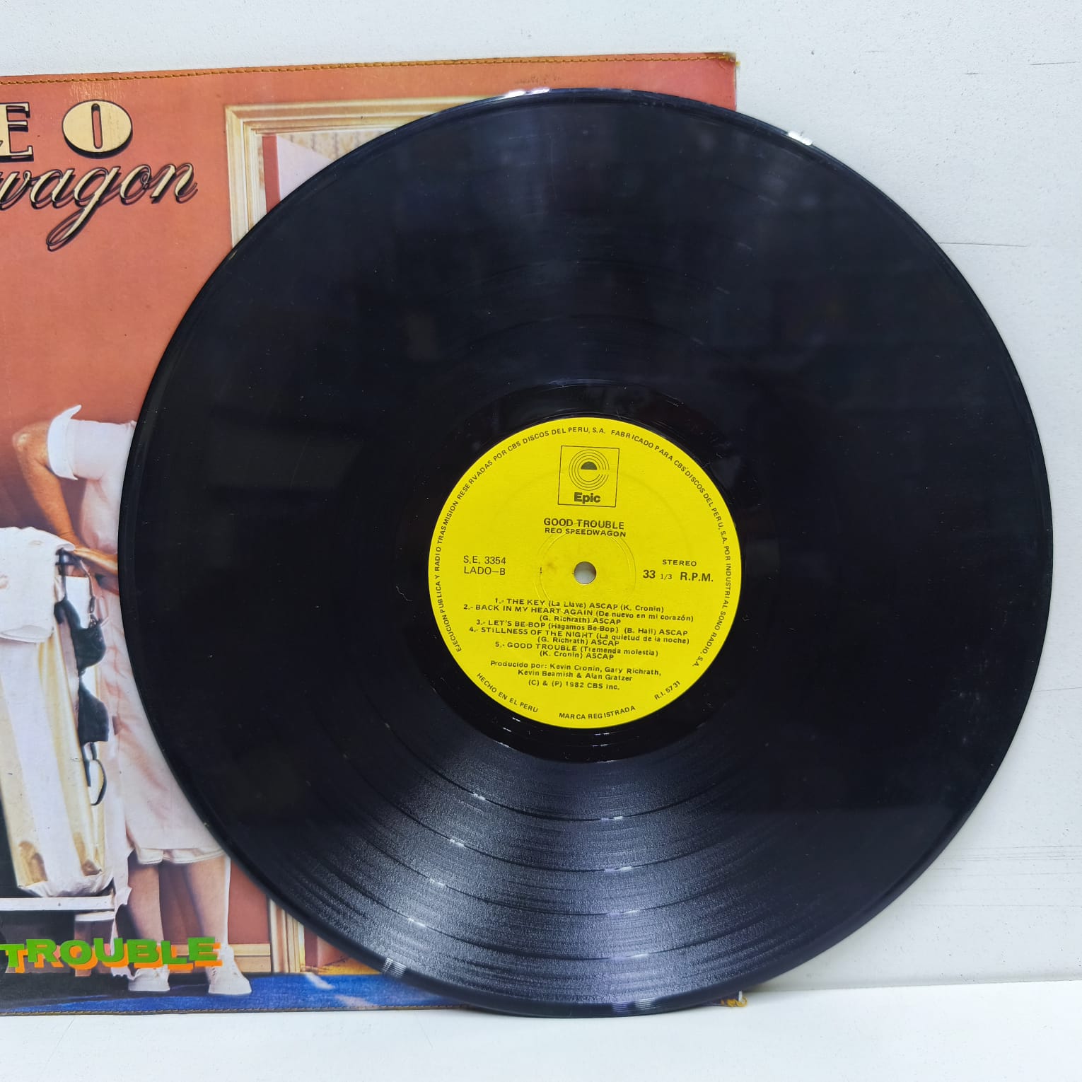 REO Speedwagon – Good Trouble (LP EPOCA 8/10) - Imagen 3