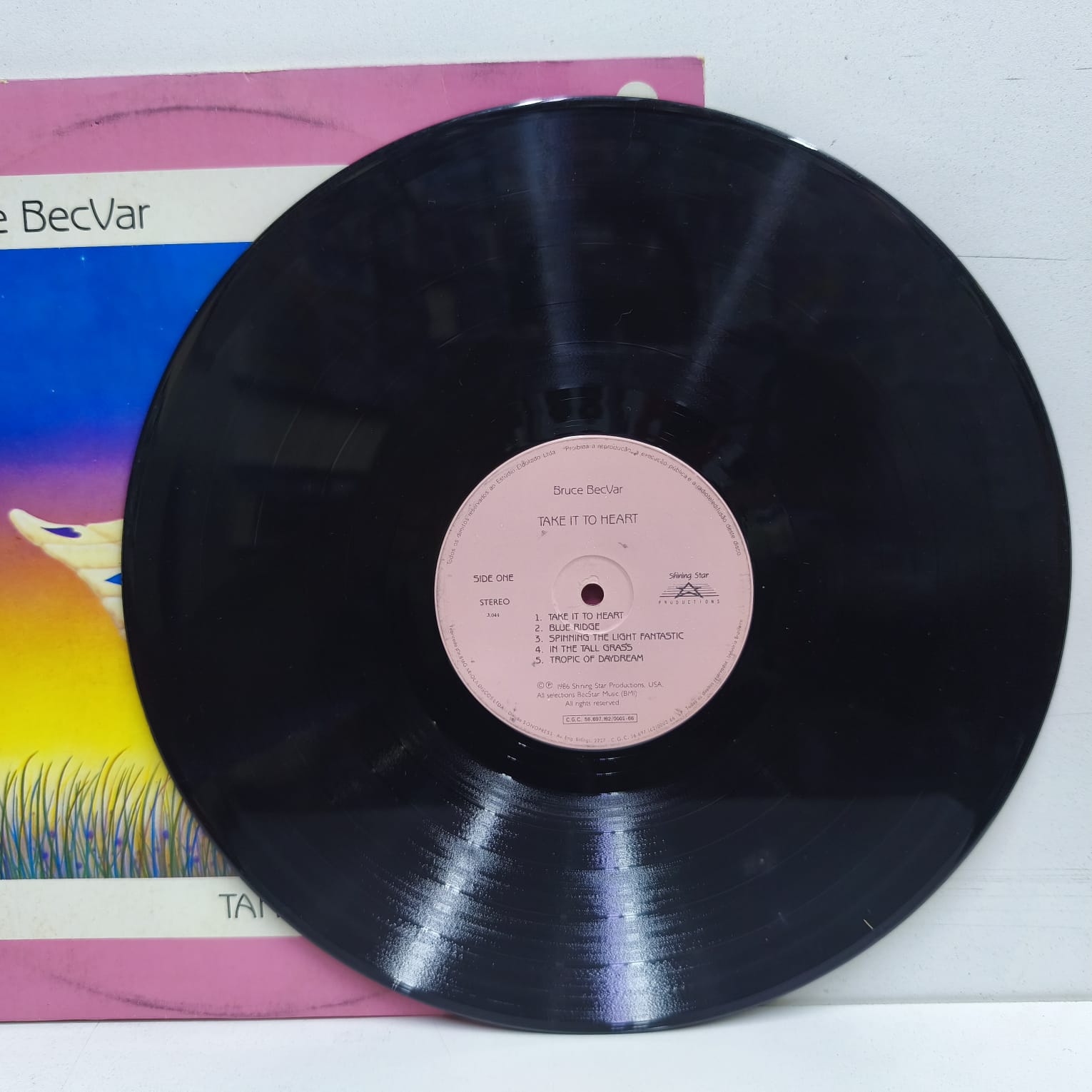Bruce BecVar – Take It To Heart (LP EPOCA 9/10) - Imagen 3
