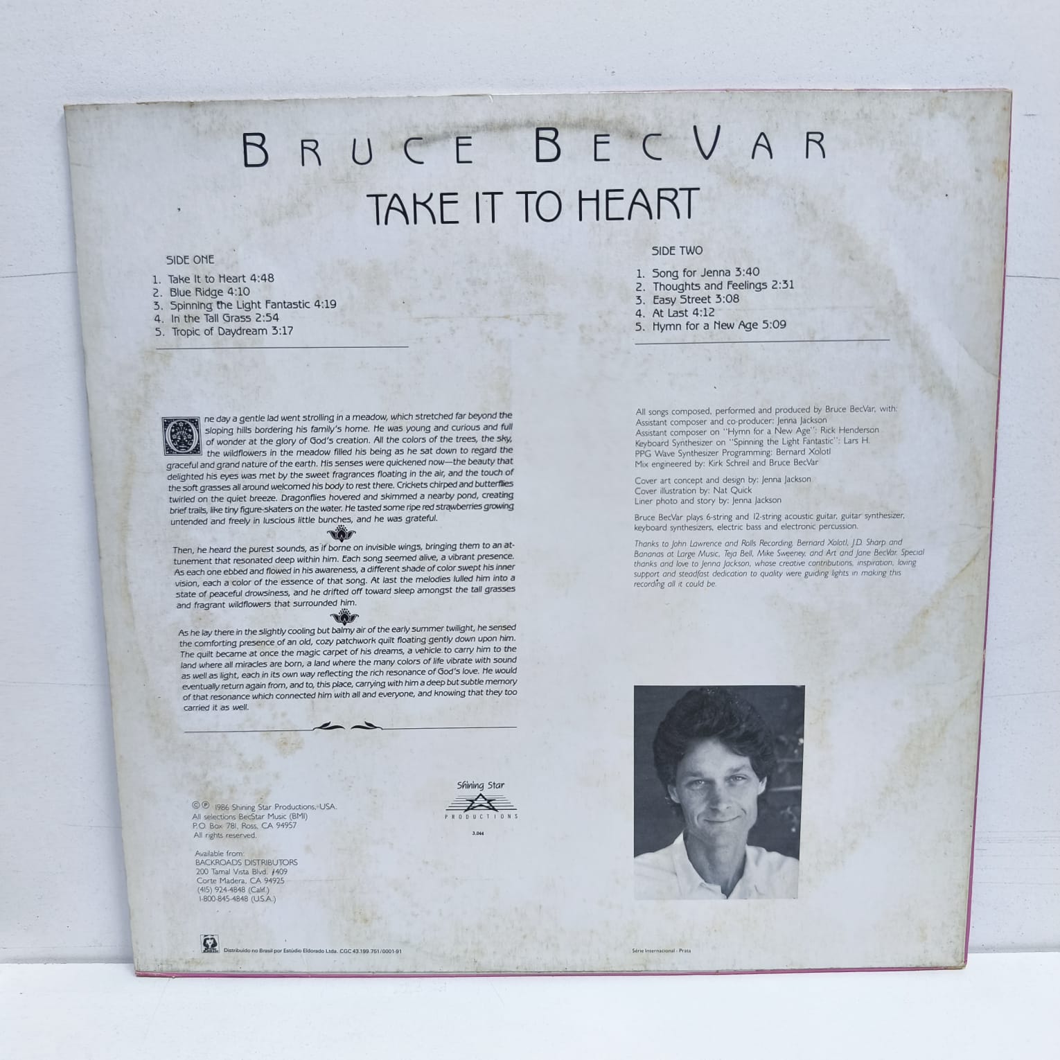 Bruce BecVar – Take It To Heart (LP EPOCA 9/10) - Imagen 2