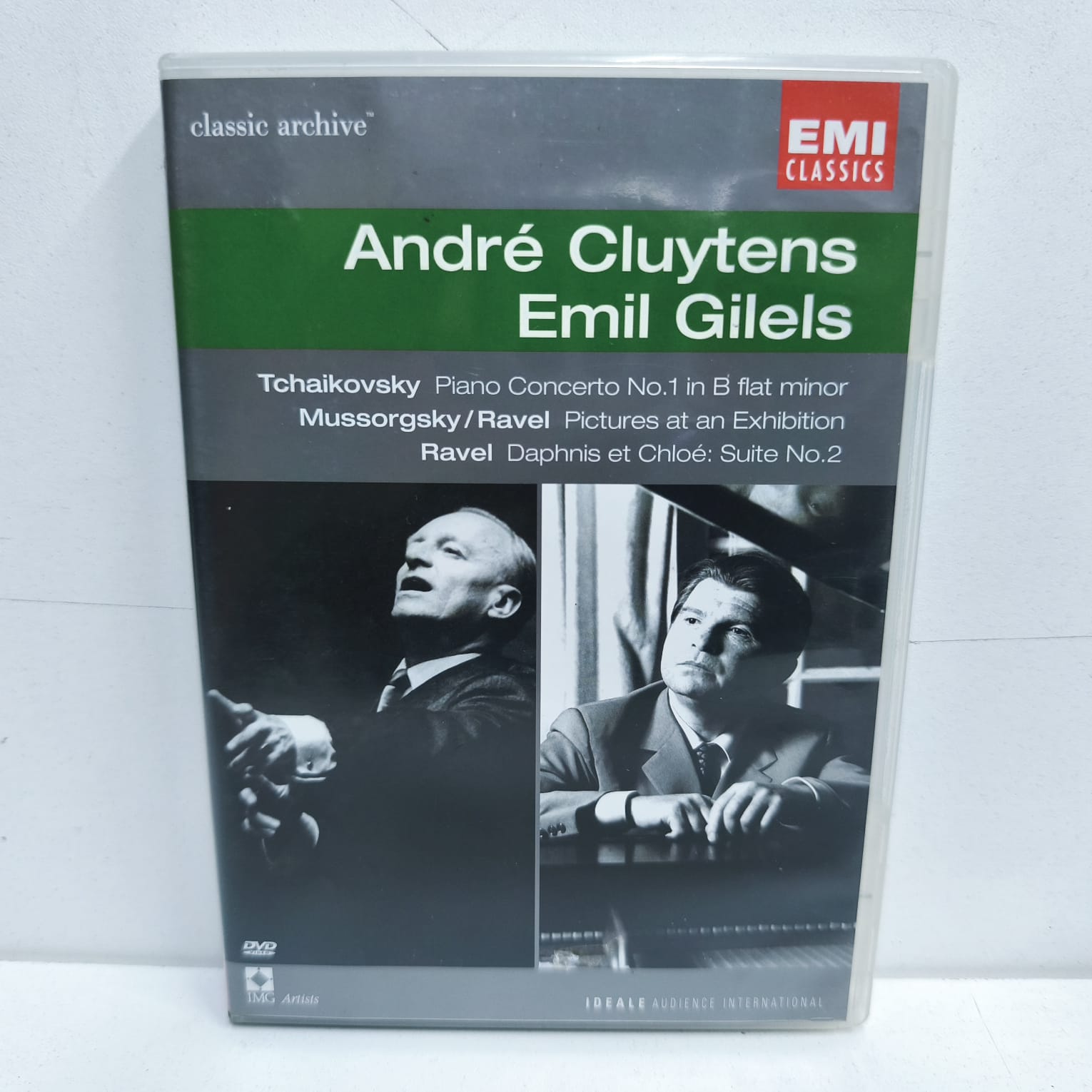 André Cluytens-Emil Gilels-Piano Concerto (DVD)