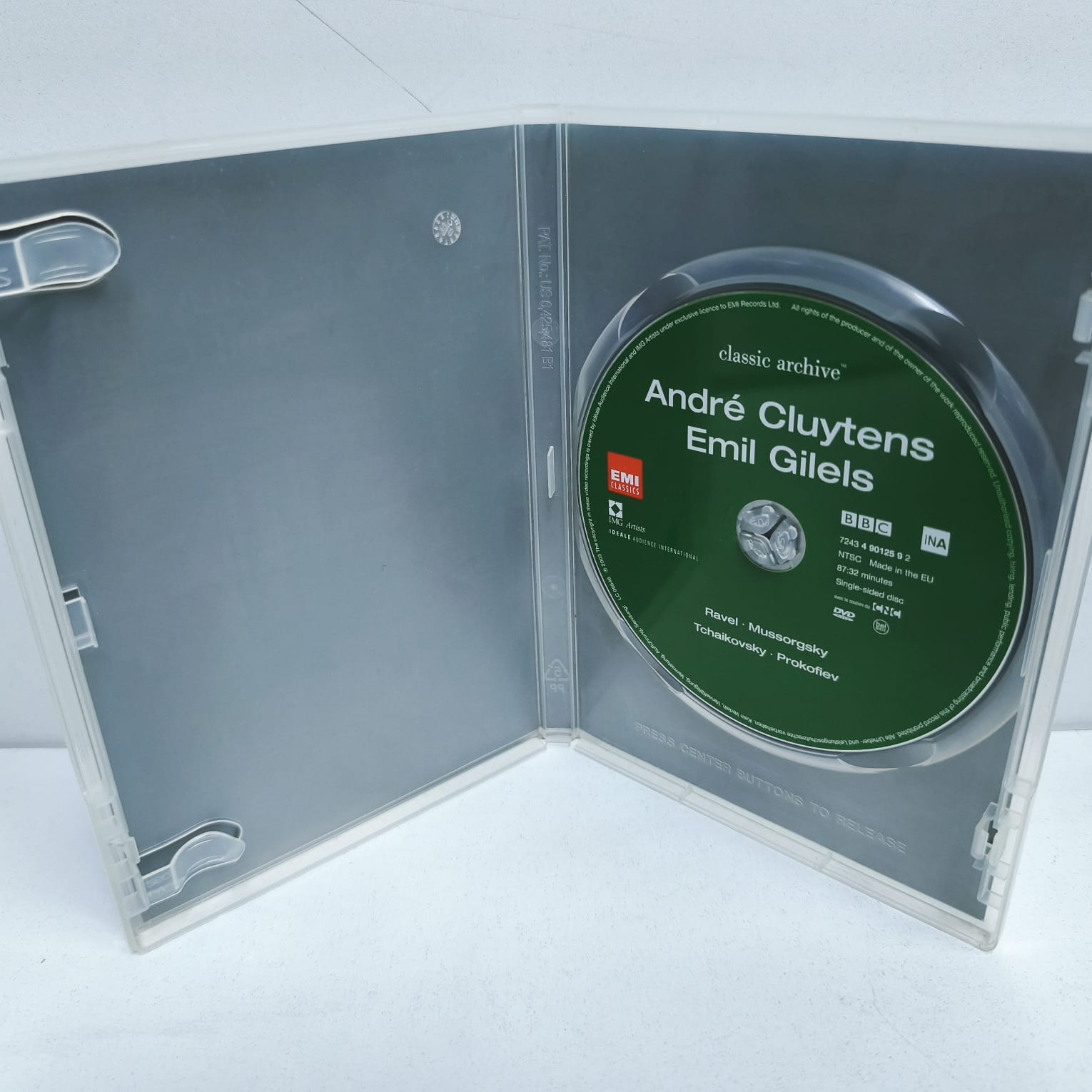 André Cluytens-Emil Gilels-Piano Concerto (DVD) - Imagen 2