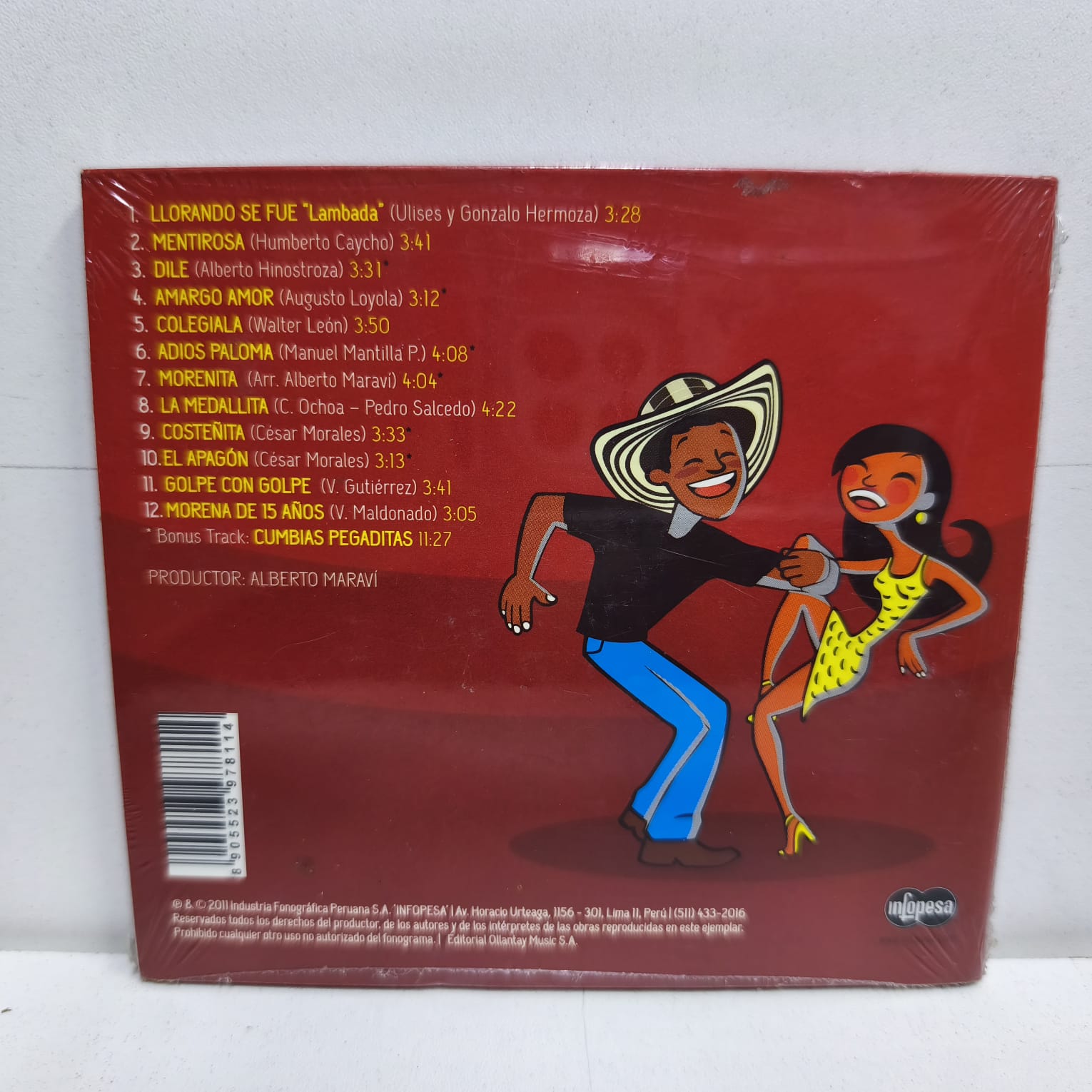 Cuarteto Continental – El Autentico e imbatible (CD SELLADO) - Imagen 2