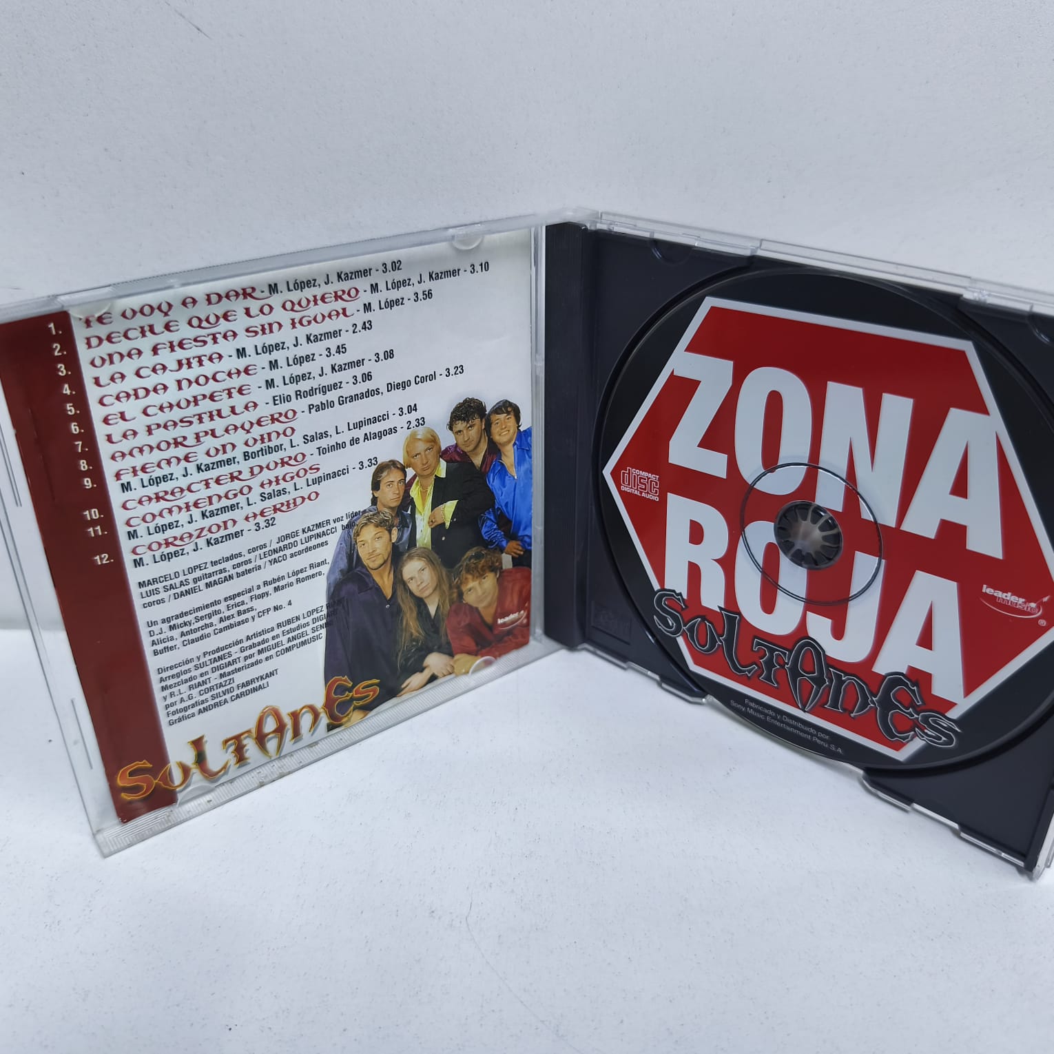 Sultanes – Zona Roja (CD) - Imagen 3
