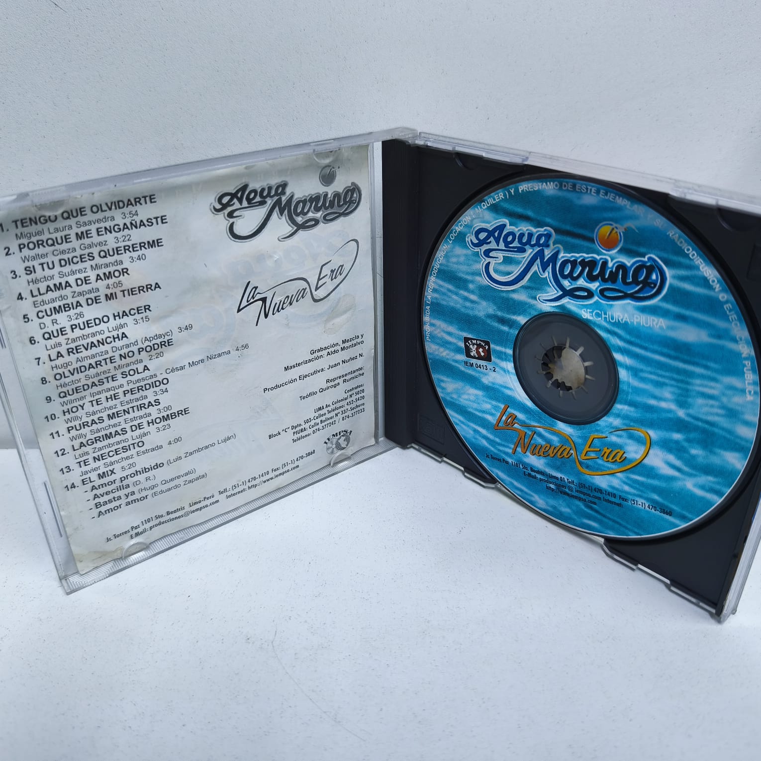 Agua Marina – La Nueva Era (CD) - Imagen 3