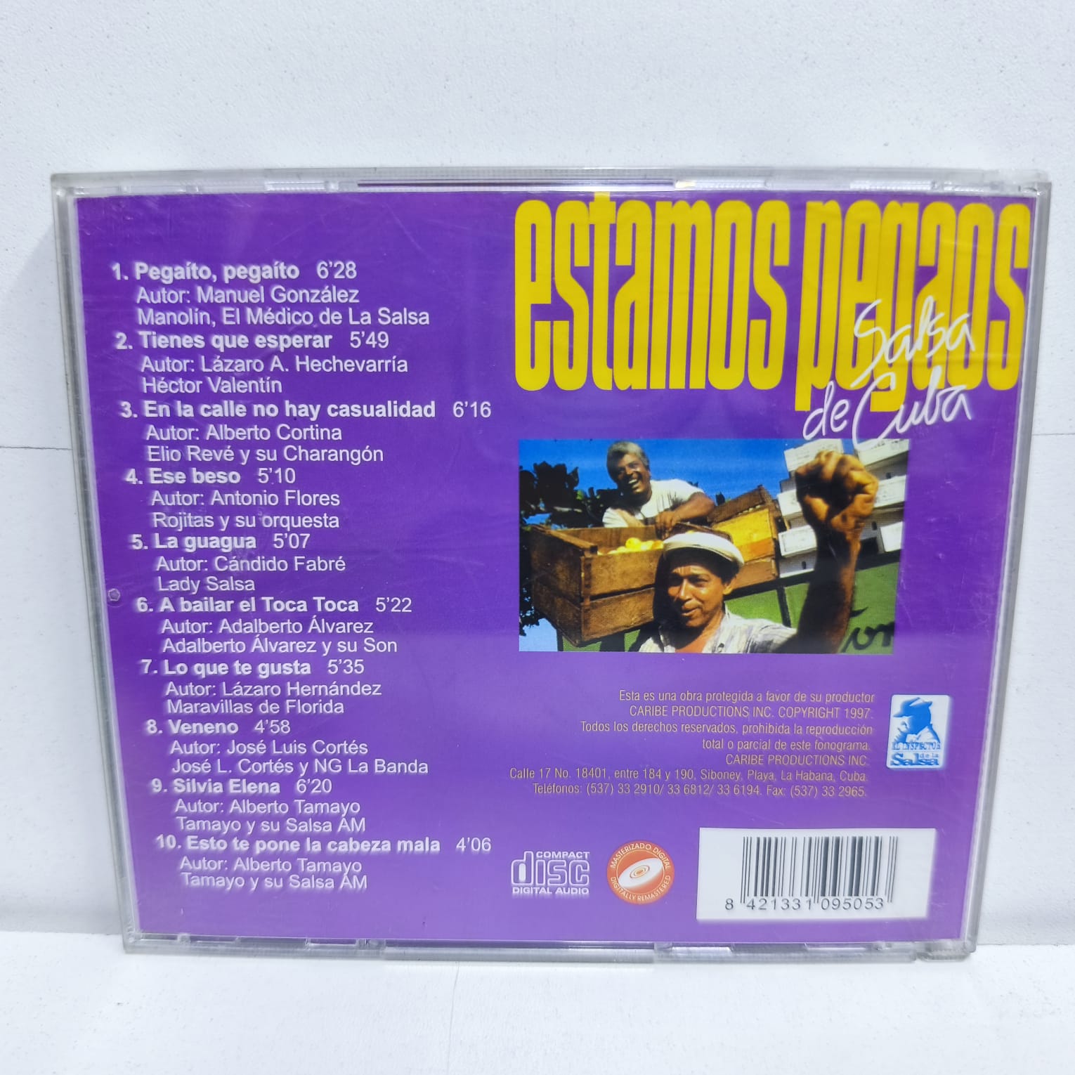 Estamos Pegaos – Salsa de Cuba (CD) - Imagen 2